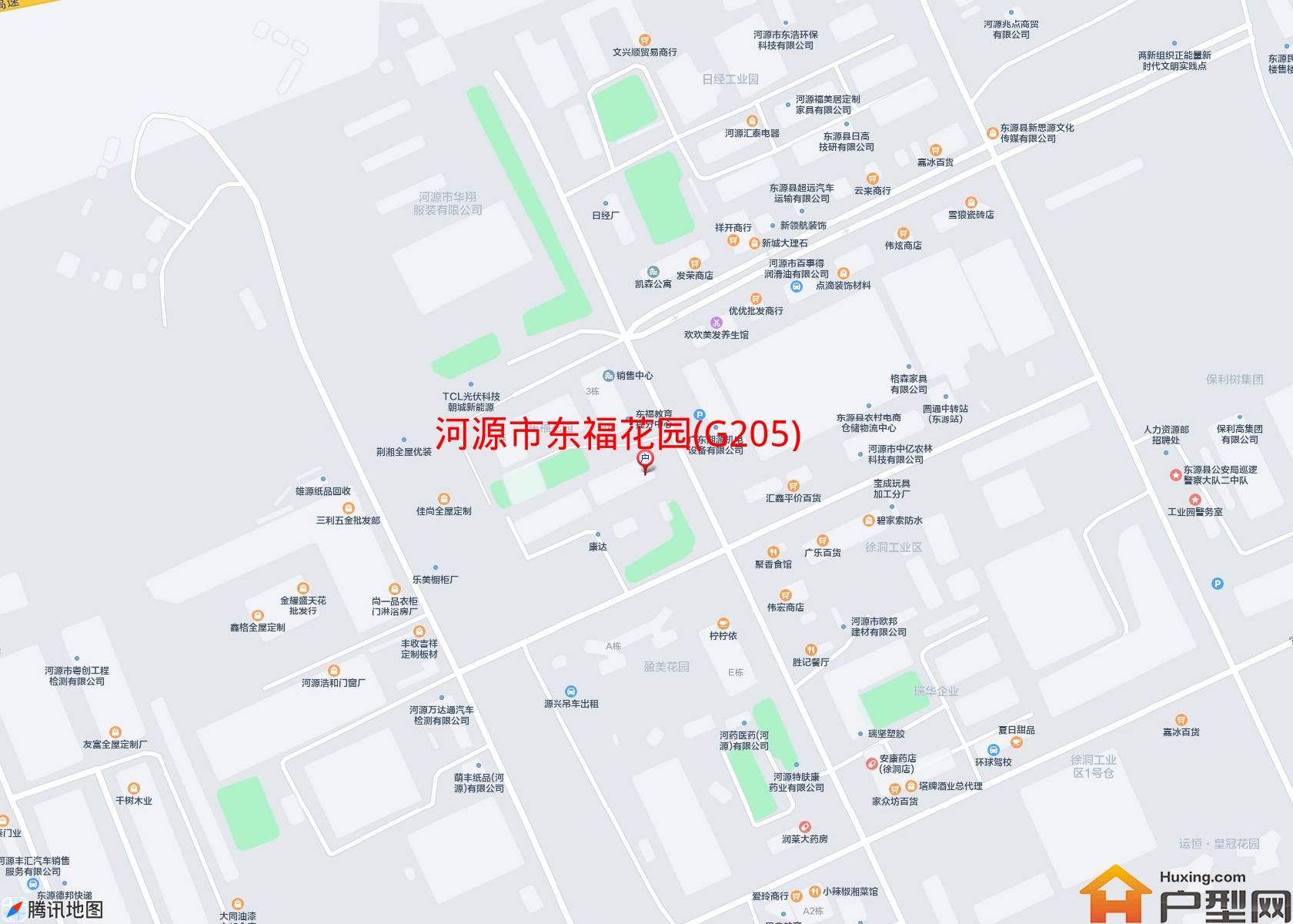 东福花园(G205)小区 - 户型网