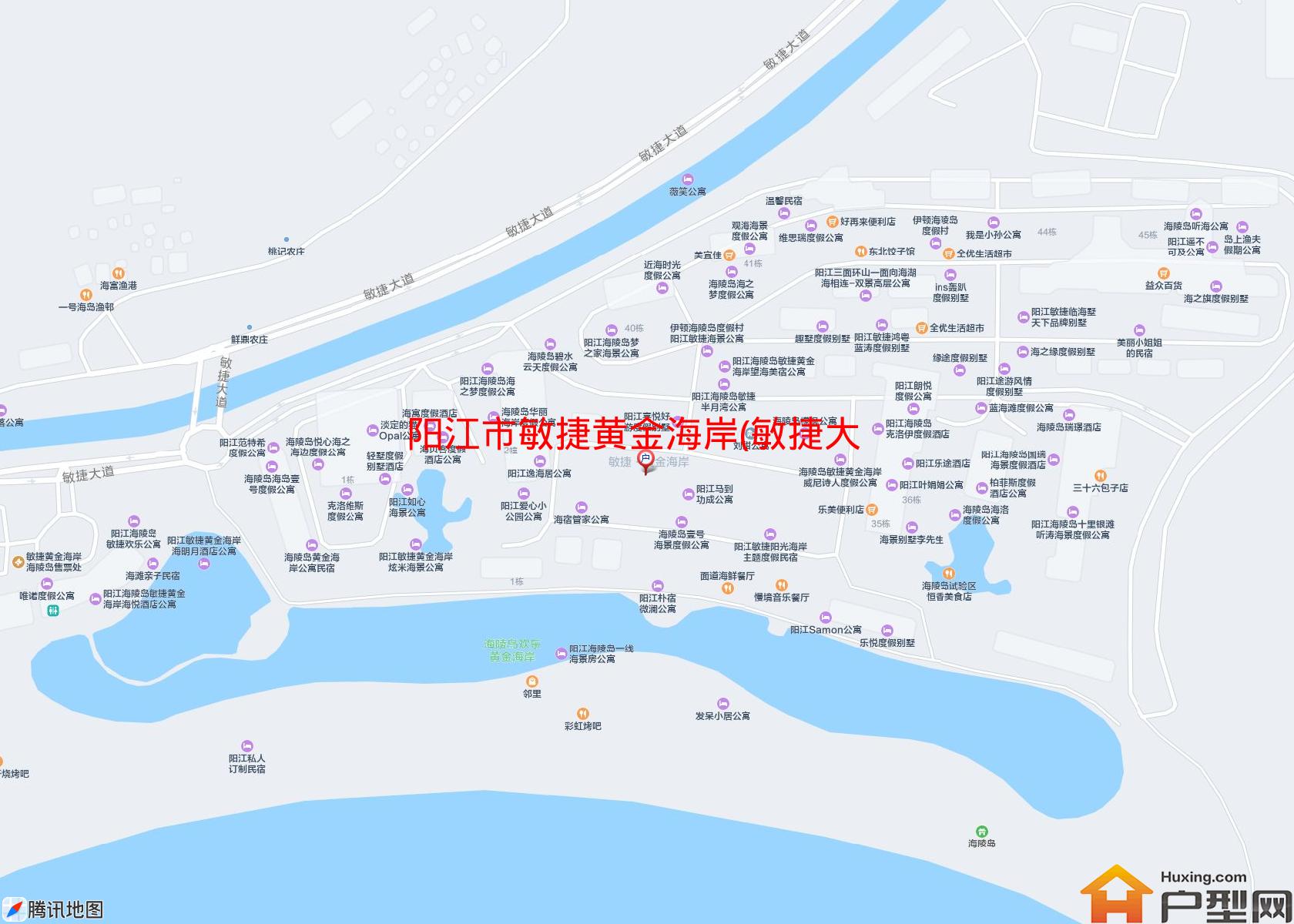 敏捷黄金海岸(敏捷大道)小区 - 户型网