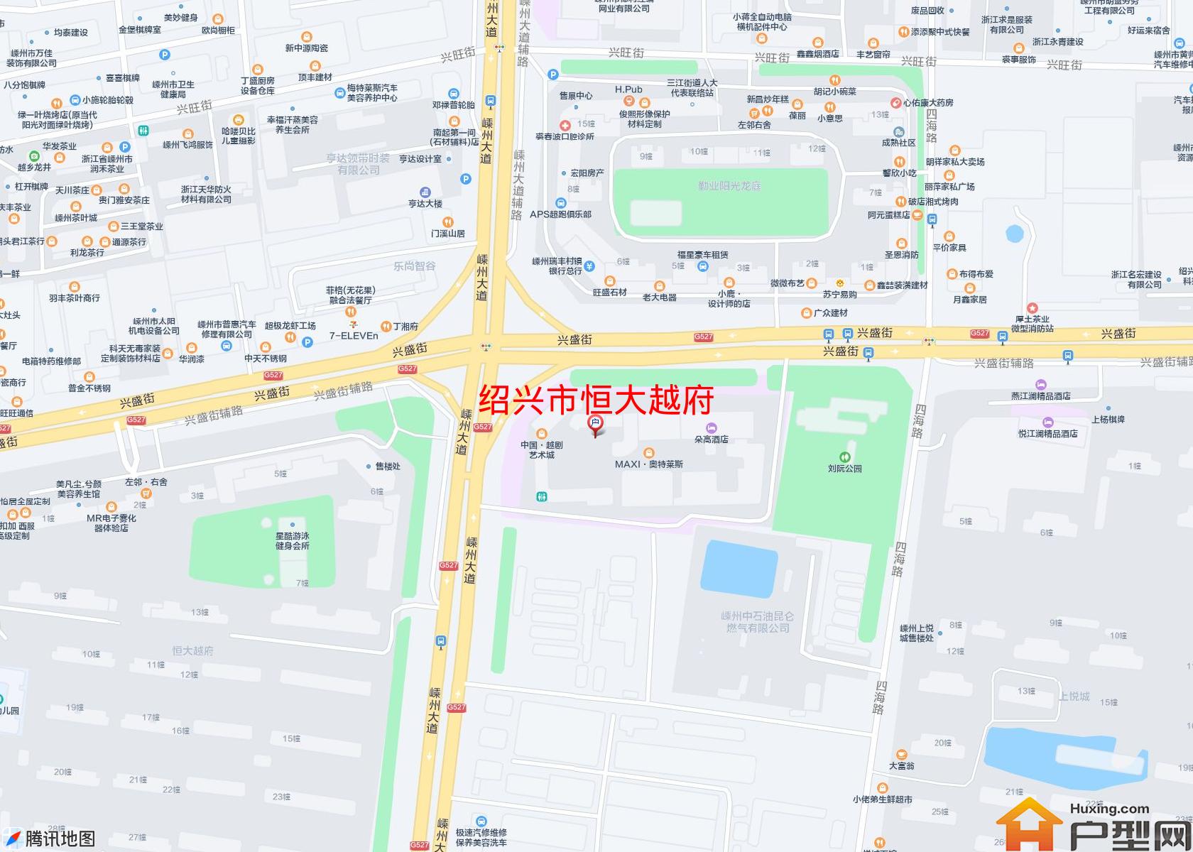 恒大越府小区 - 户型网
