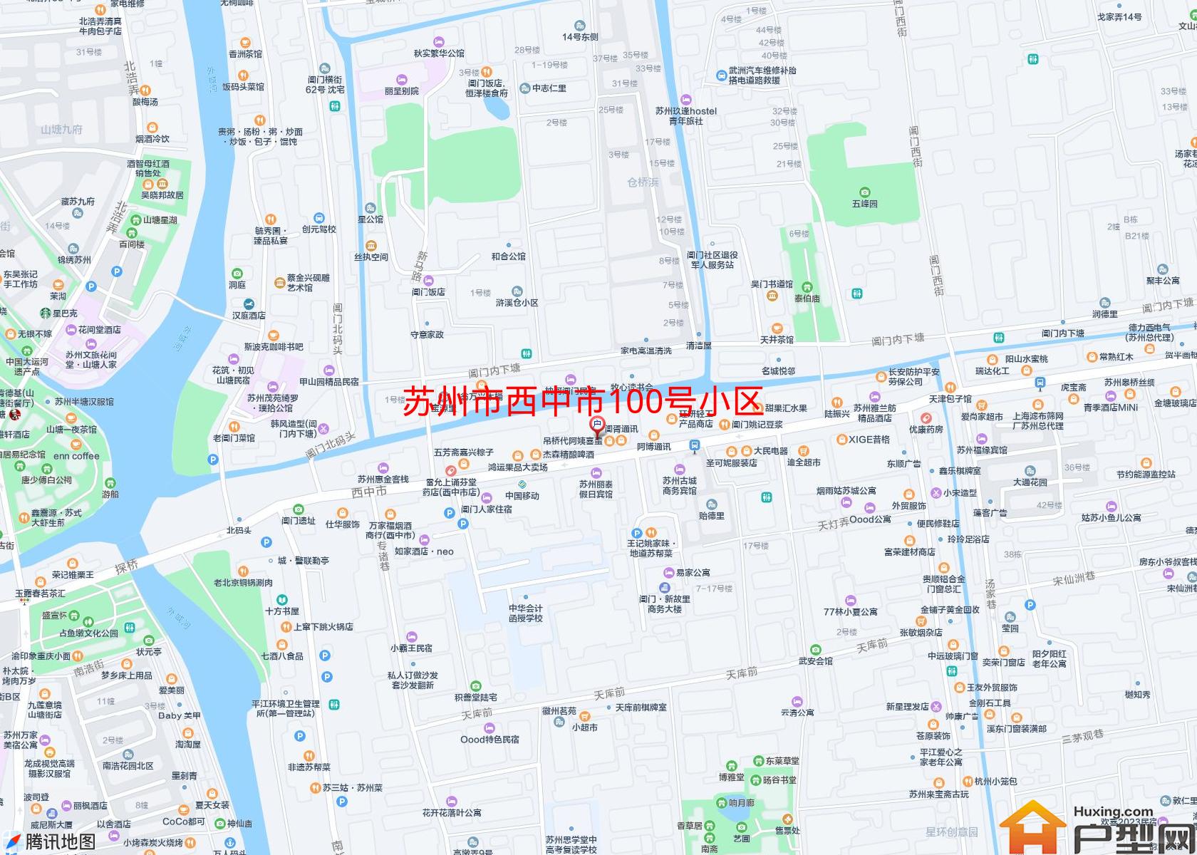 西中市100号小区小区 - 户型网