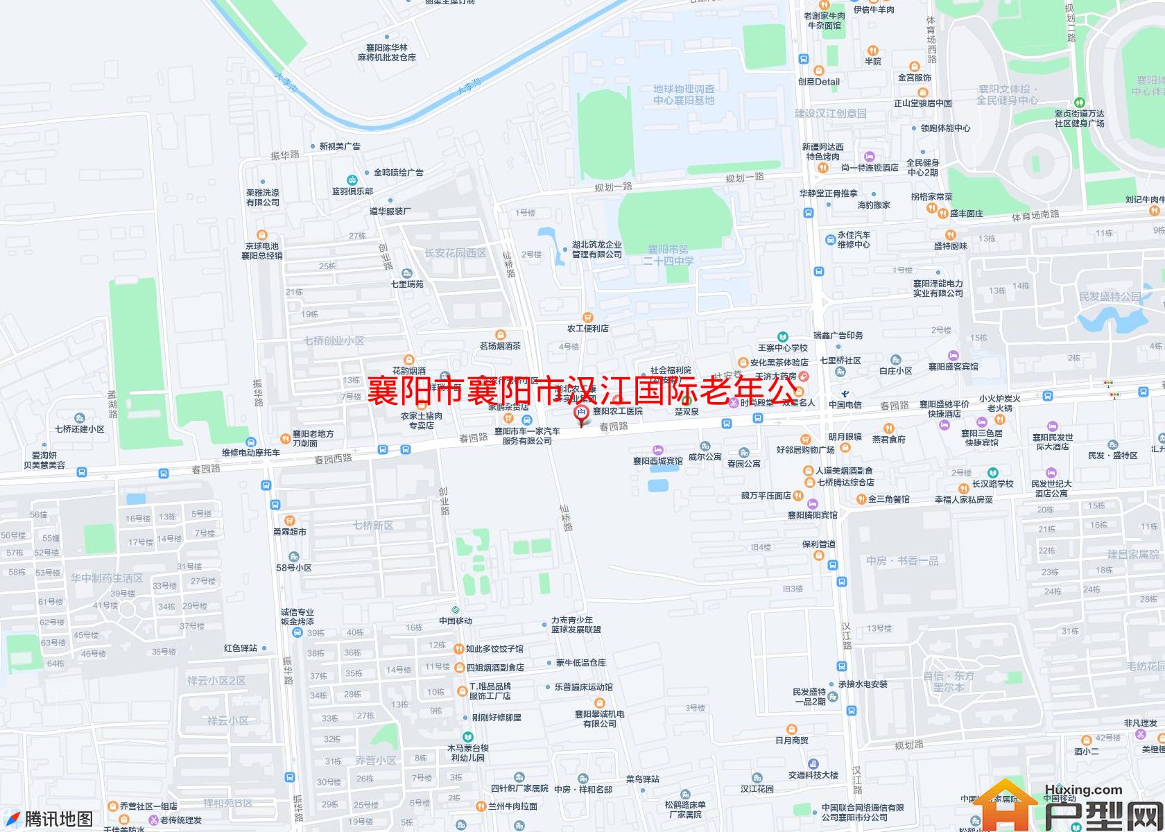 襄阳市汉江国际老年公寓小区 - 户型网