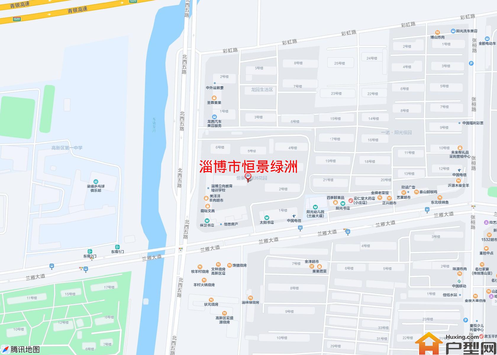 恒景绿洲小区 - 户型网