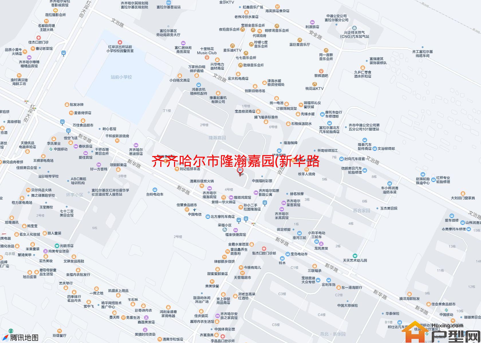 隆瀚嘉园(新华路)小区 - 户型网