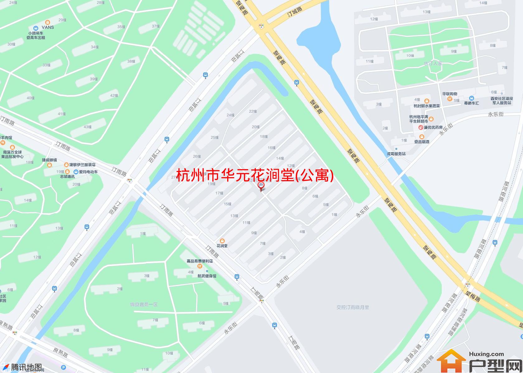 华元花涧堂(公寓)小区 - 户型网