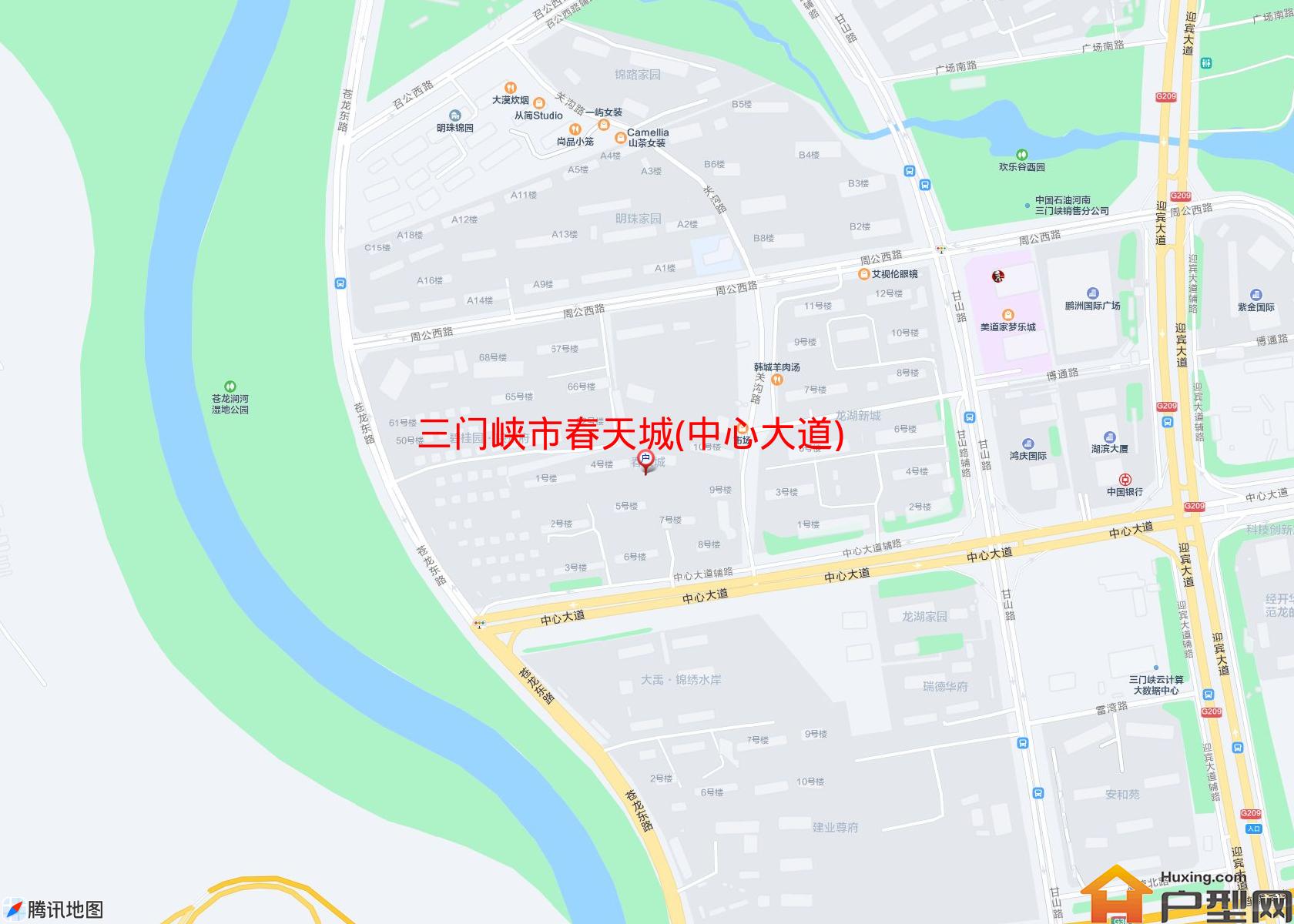 春天城(中心大道)小区 - 户型网