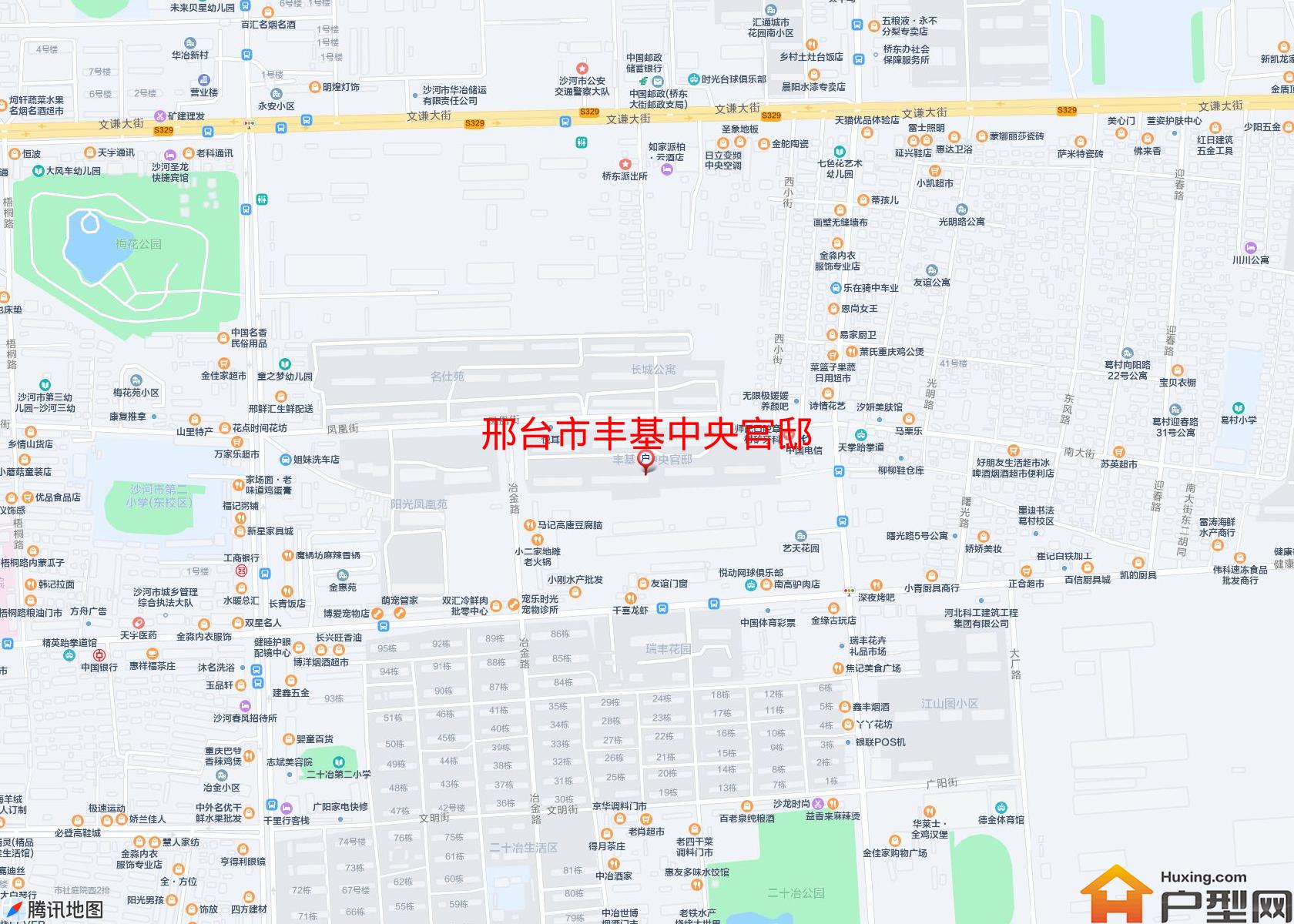 丰基中央官邸小区 - 户型网