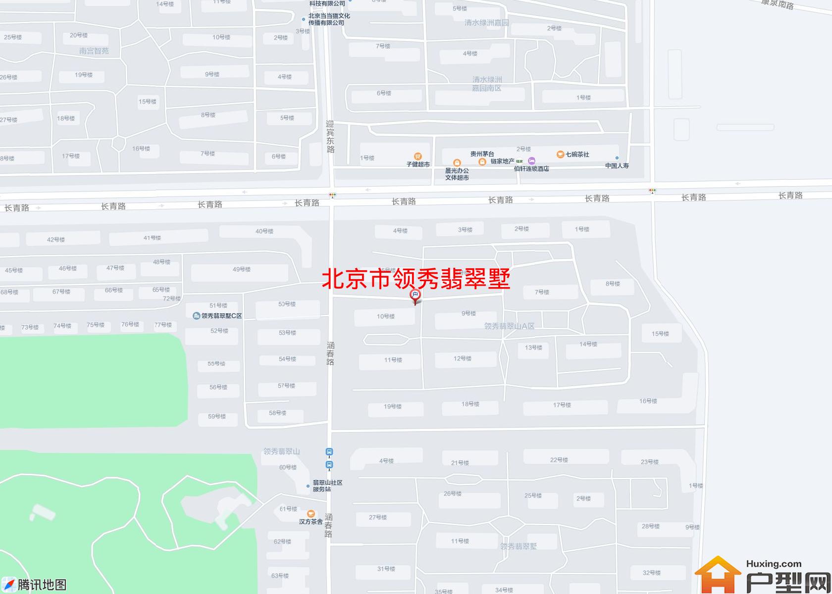 领秀翡翠墅小区 - 户型网