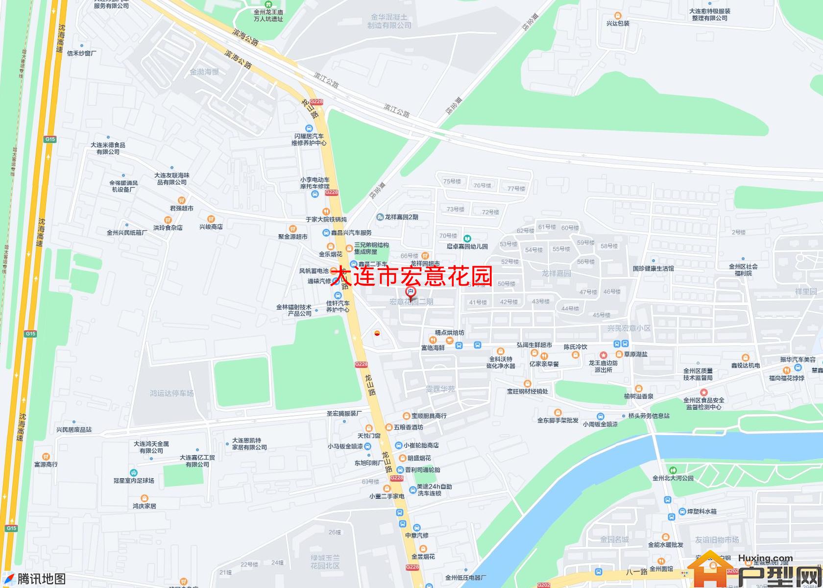 宏意花园小区 - 户型网