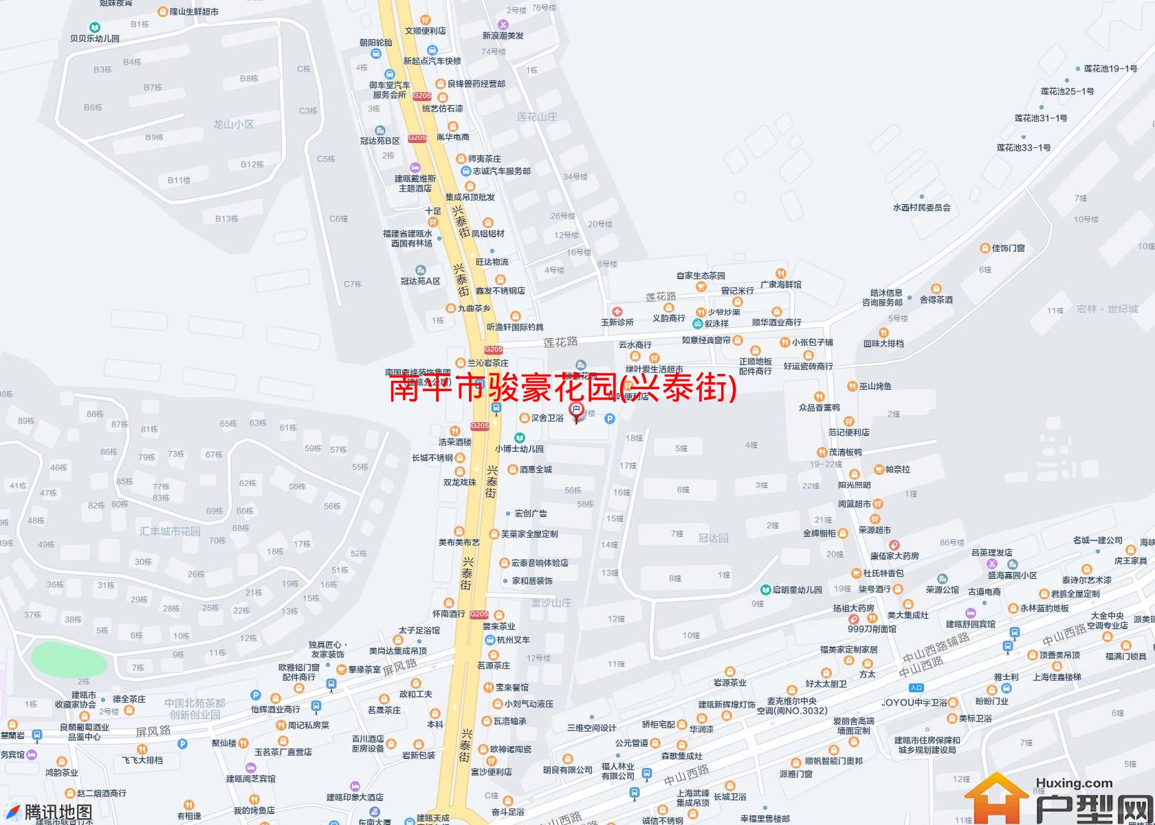 骏豪花园(兴泰街)小区 - 户型网