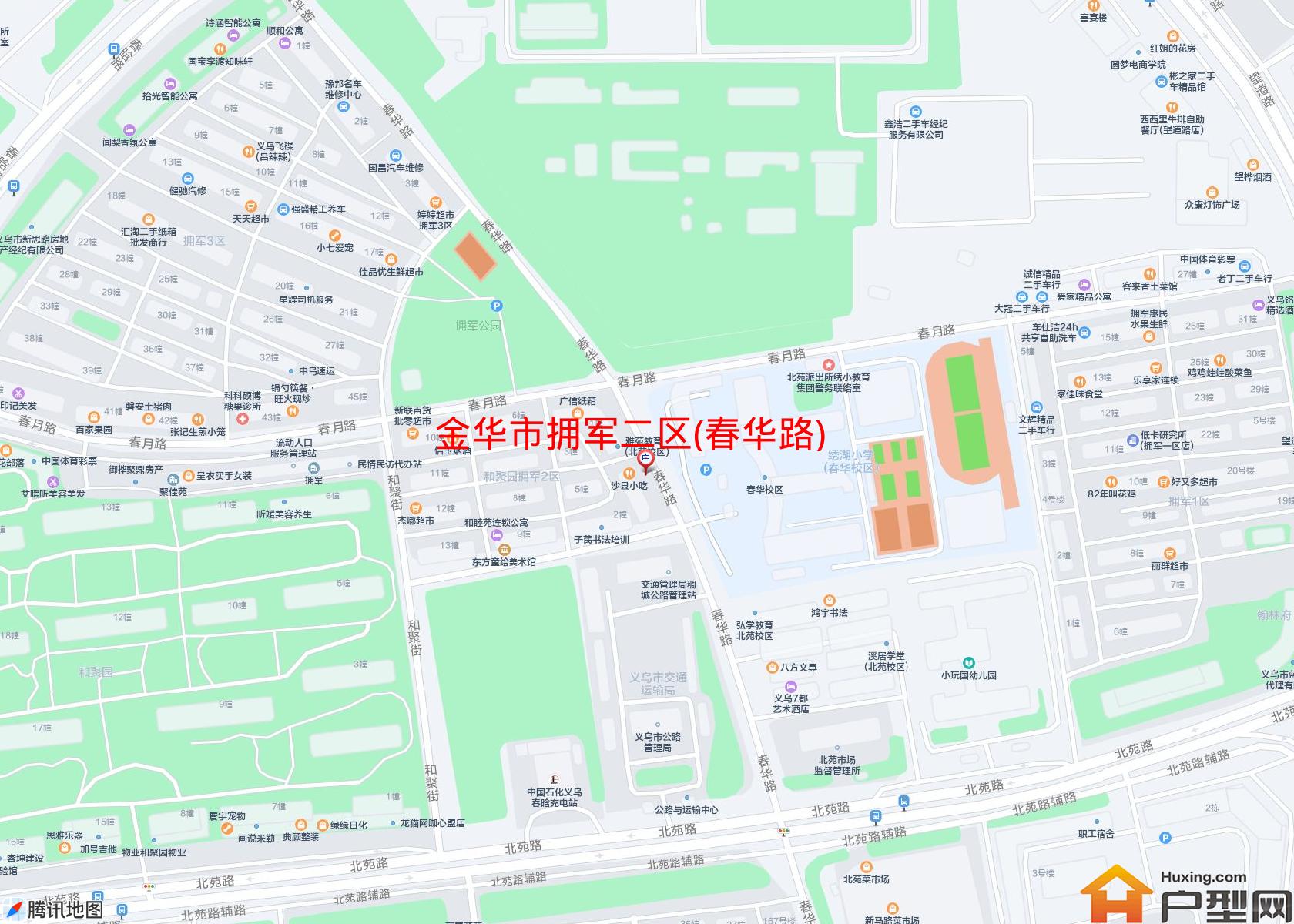 拥军二区(春华路)小区 - 户型网