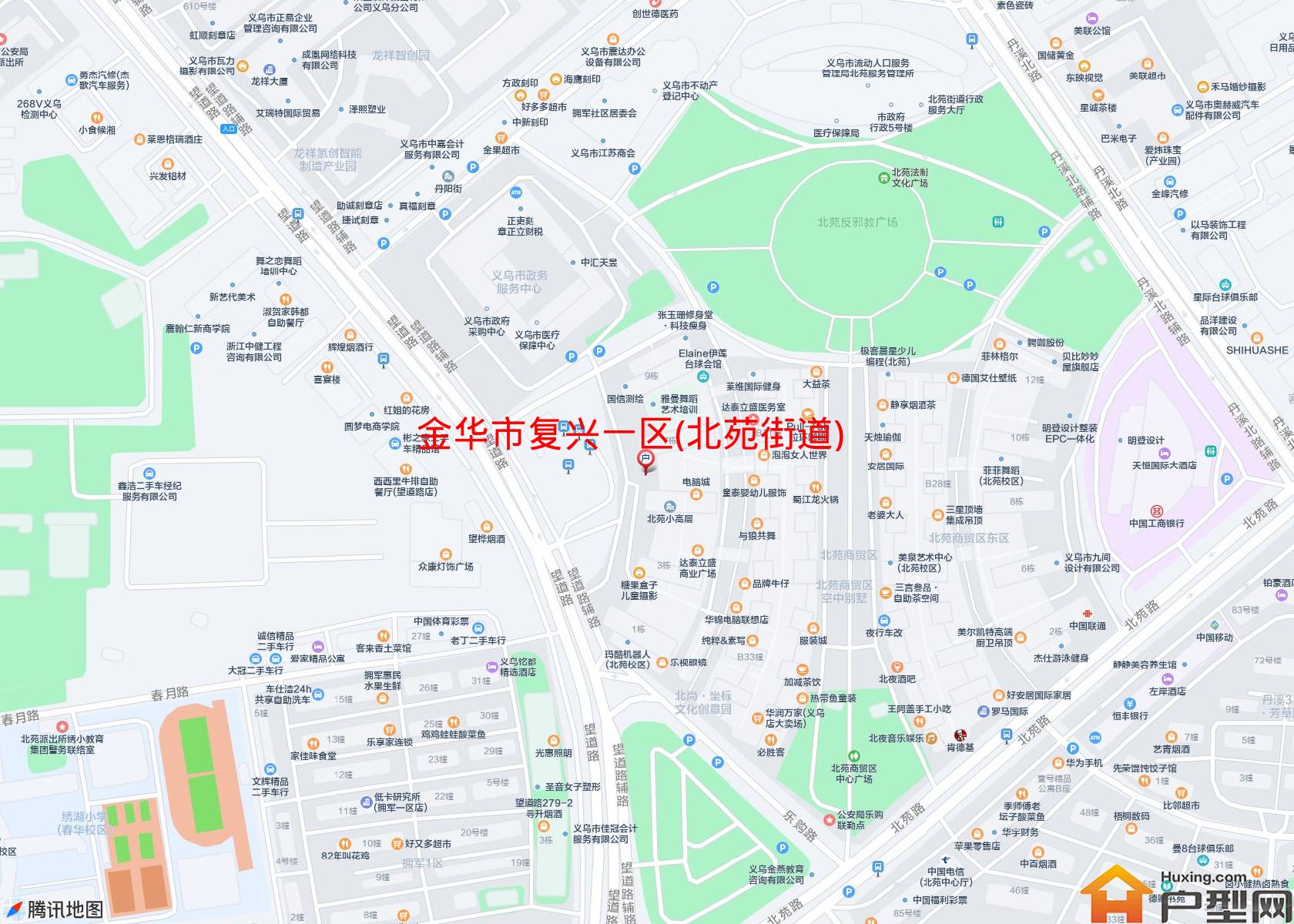 复兴一区(北苑街道)小区 - 户型网