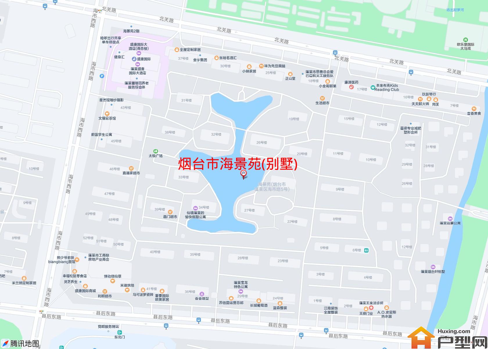 海景苑(别墅)小区 - 户型网