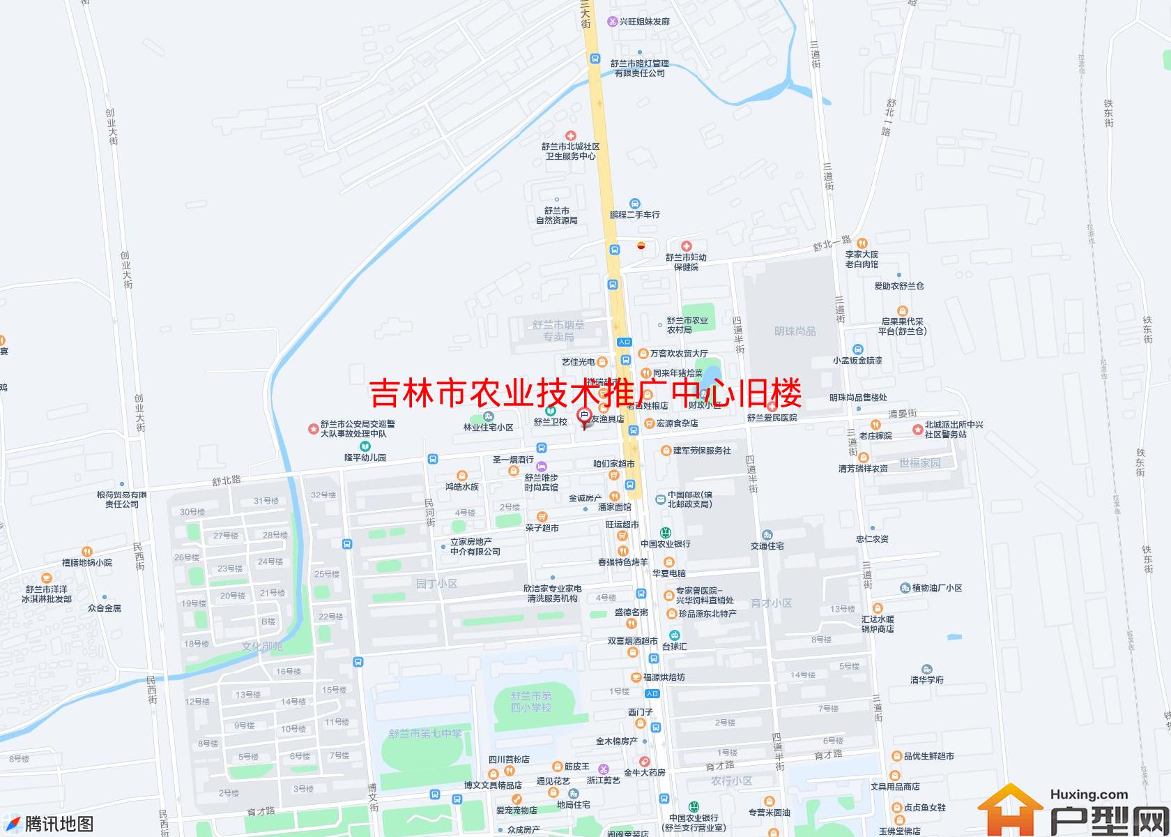 农业技术推广中心旧楼小区 - 户型网