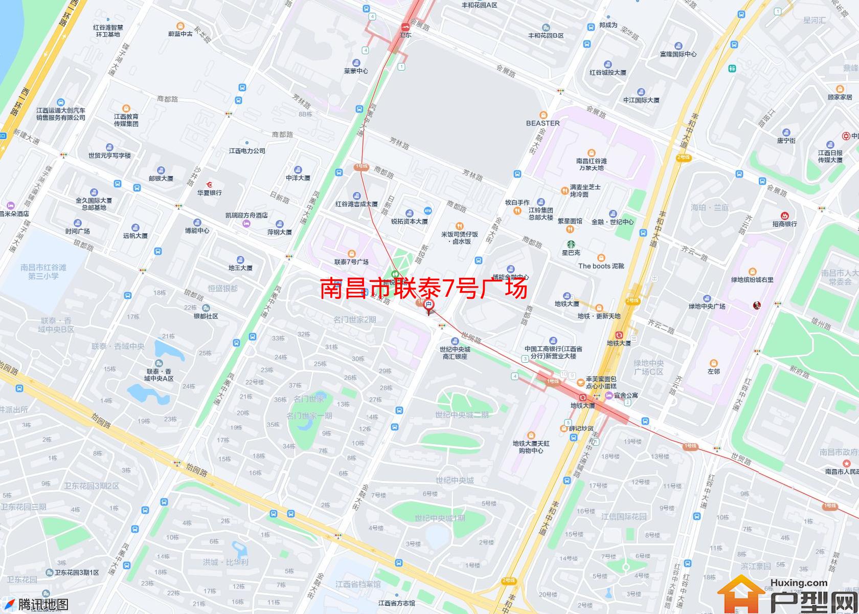 联泰7号广场小区 - 户型网