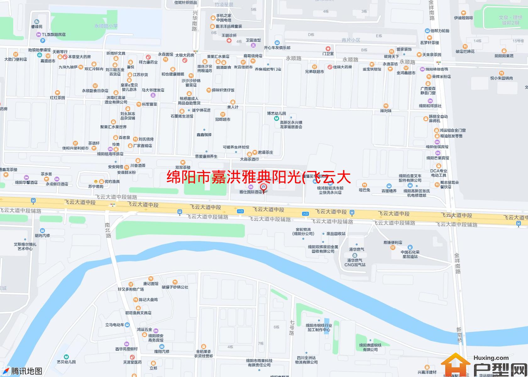 嘉洪雅典阳光(飞云大道)小区 - 户型网