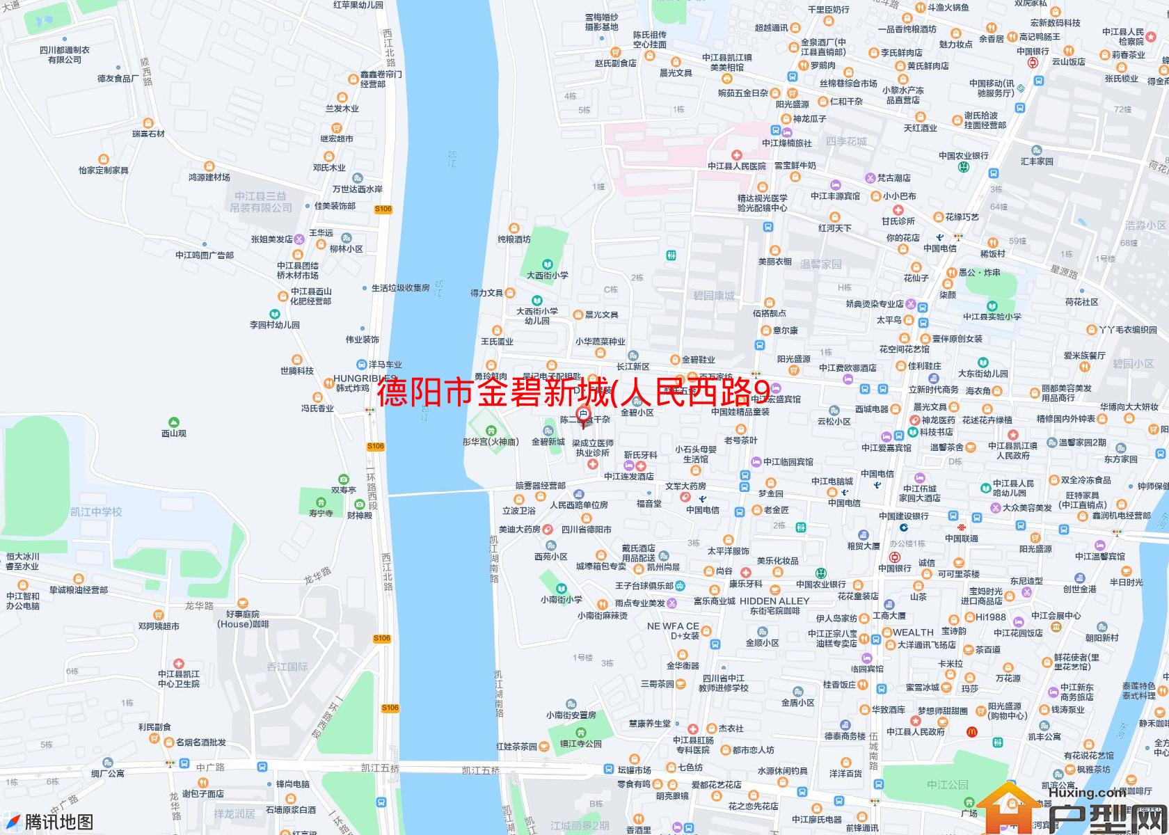 金碧新城(人民西路96号)小区 - 户型网
