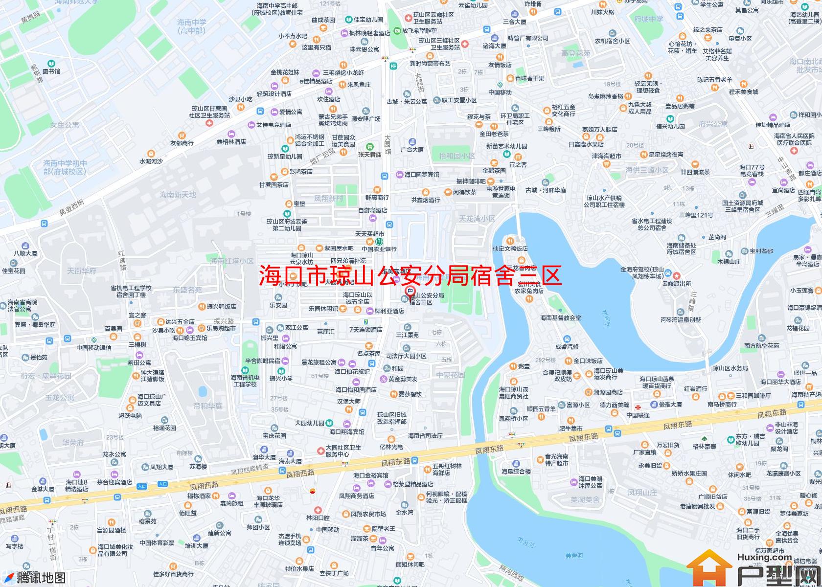 琼山公安分局宿舍三区小区 - 户型网
