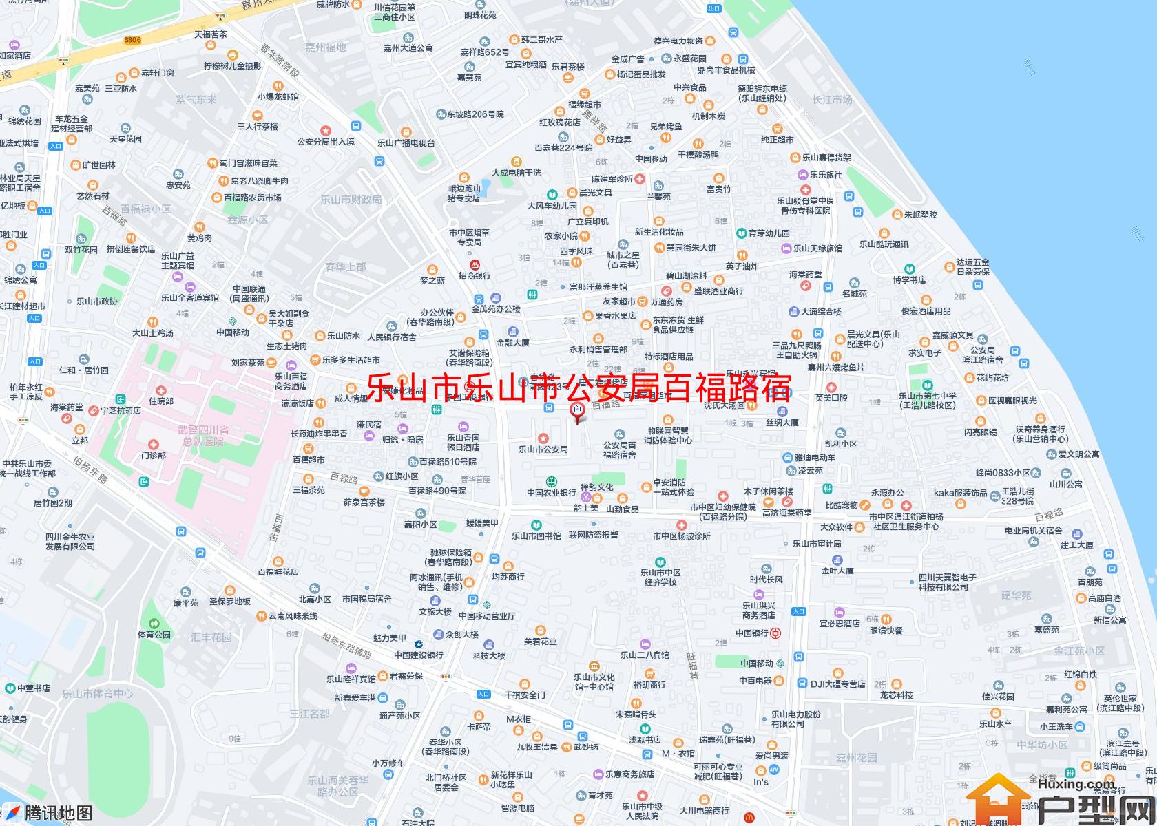 乐山市公安局百福路宿舍(百福路165号)小区 - 户型网