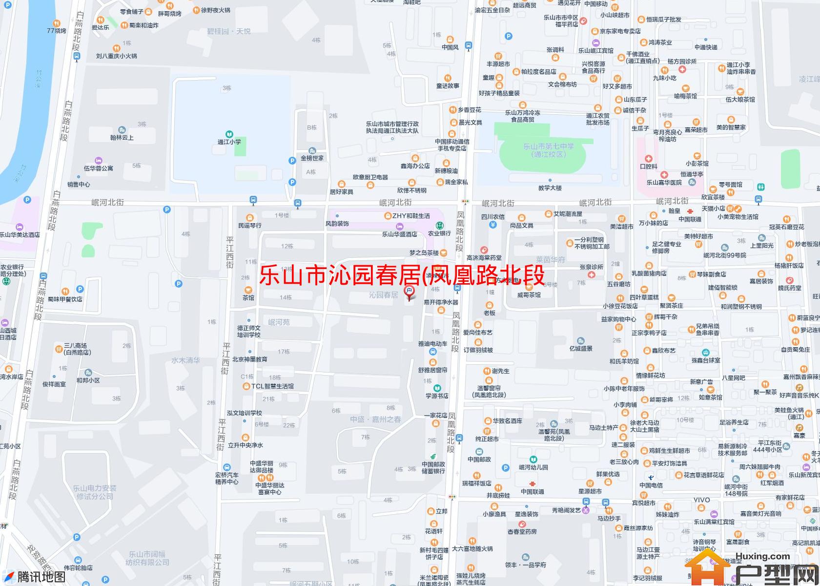 沁园春居(凤凰路北段390号)小区 - 户型网