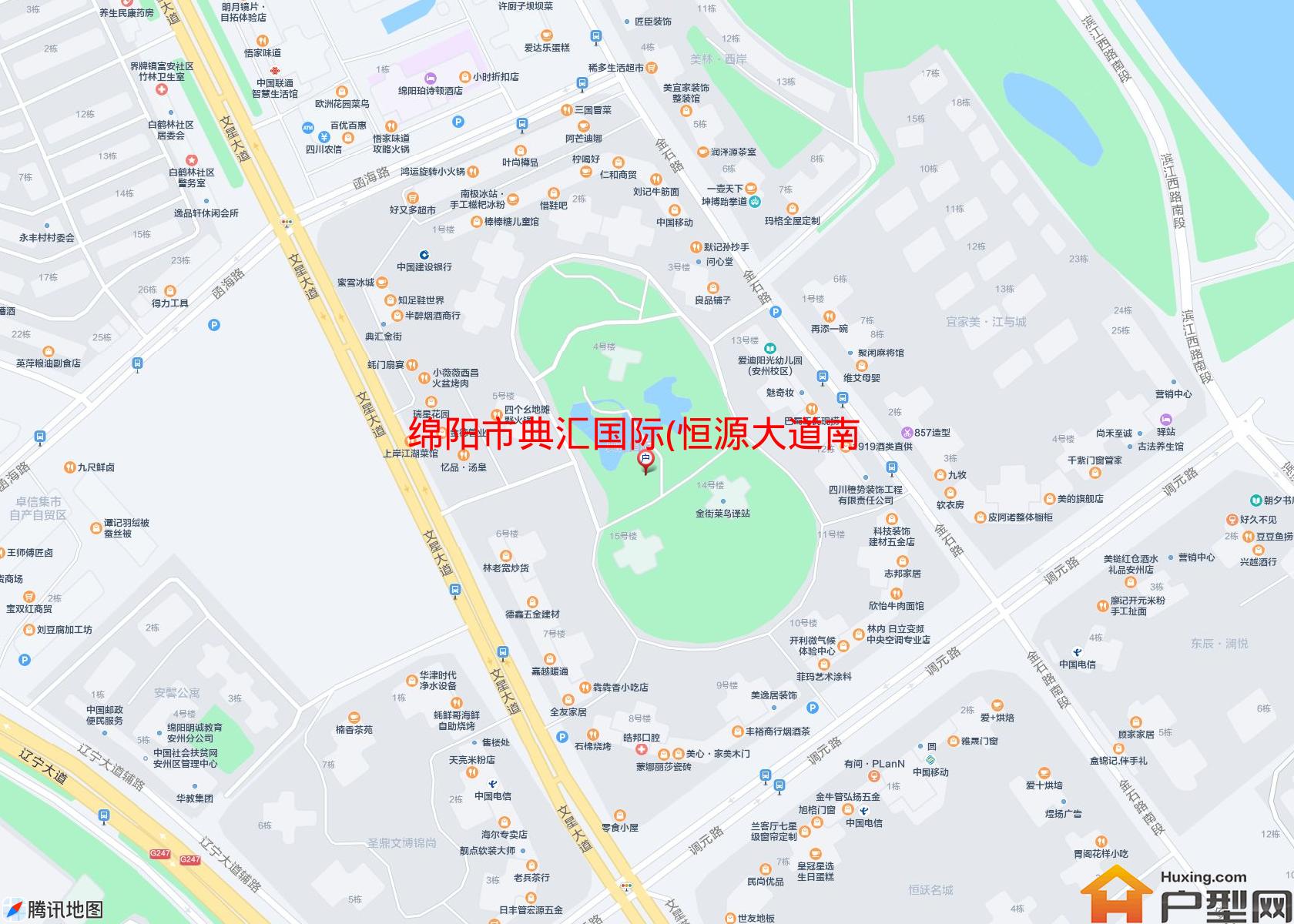 典汇国际(恒源大道南段)小区 - 户型网