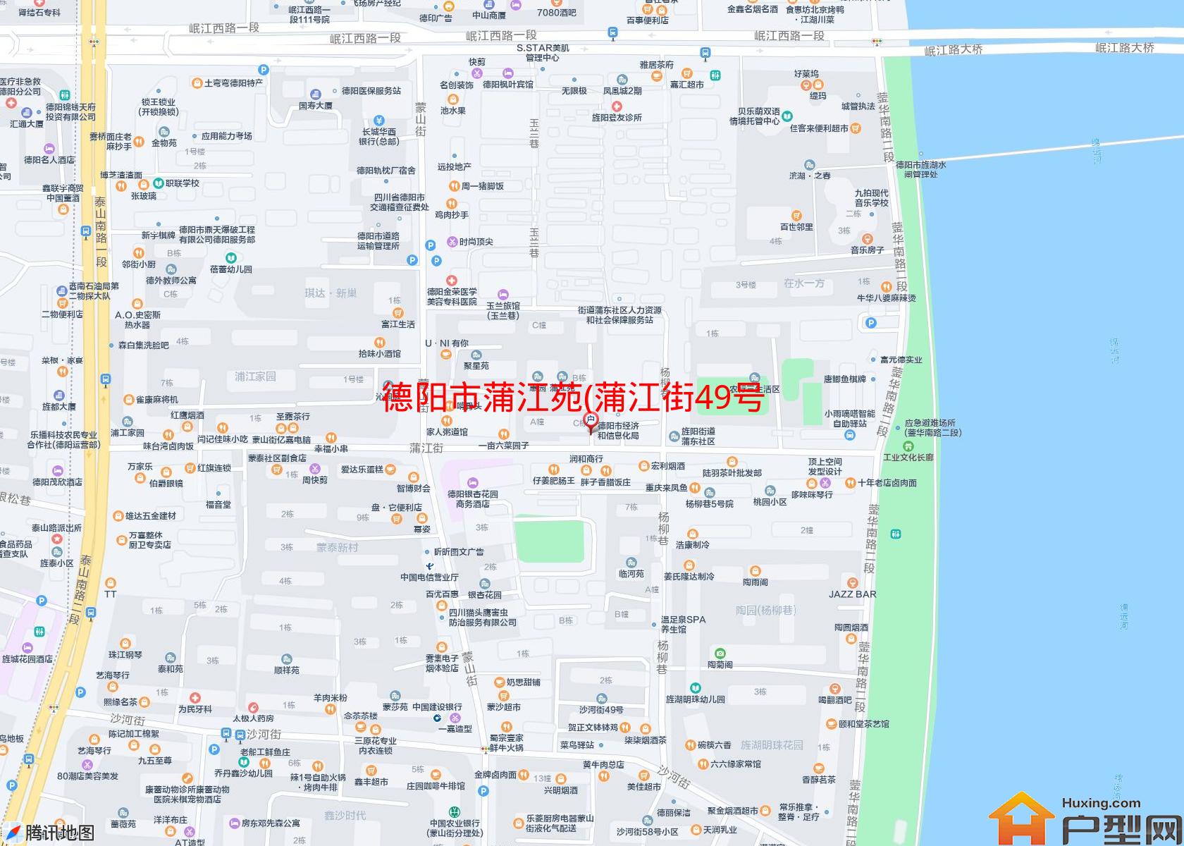蒲江苑(蒲江街49号)小区 - 户型网