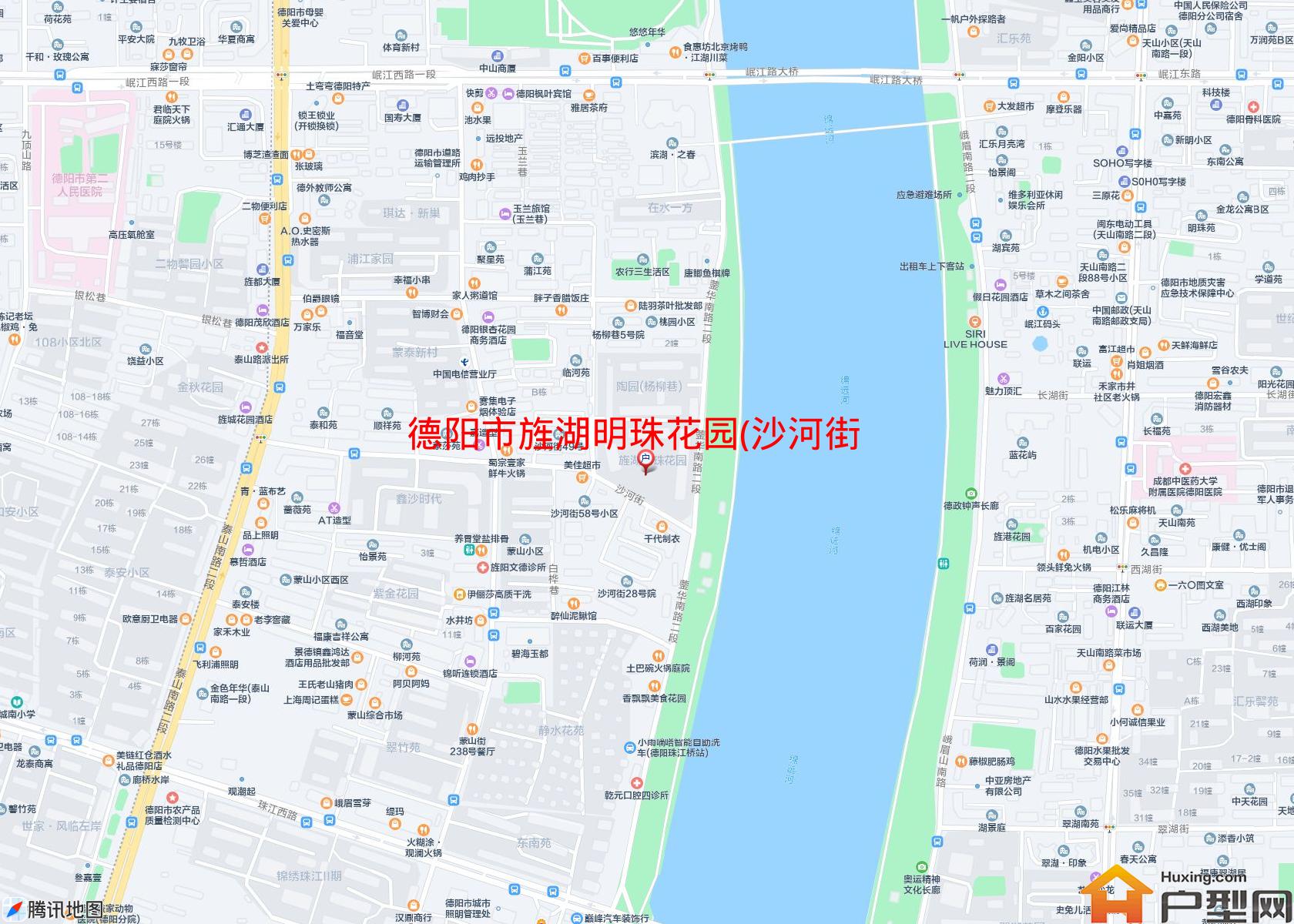 旌湖明珠花园(沙河街1号)小区 - 户型网