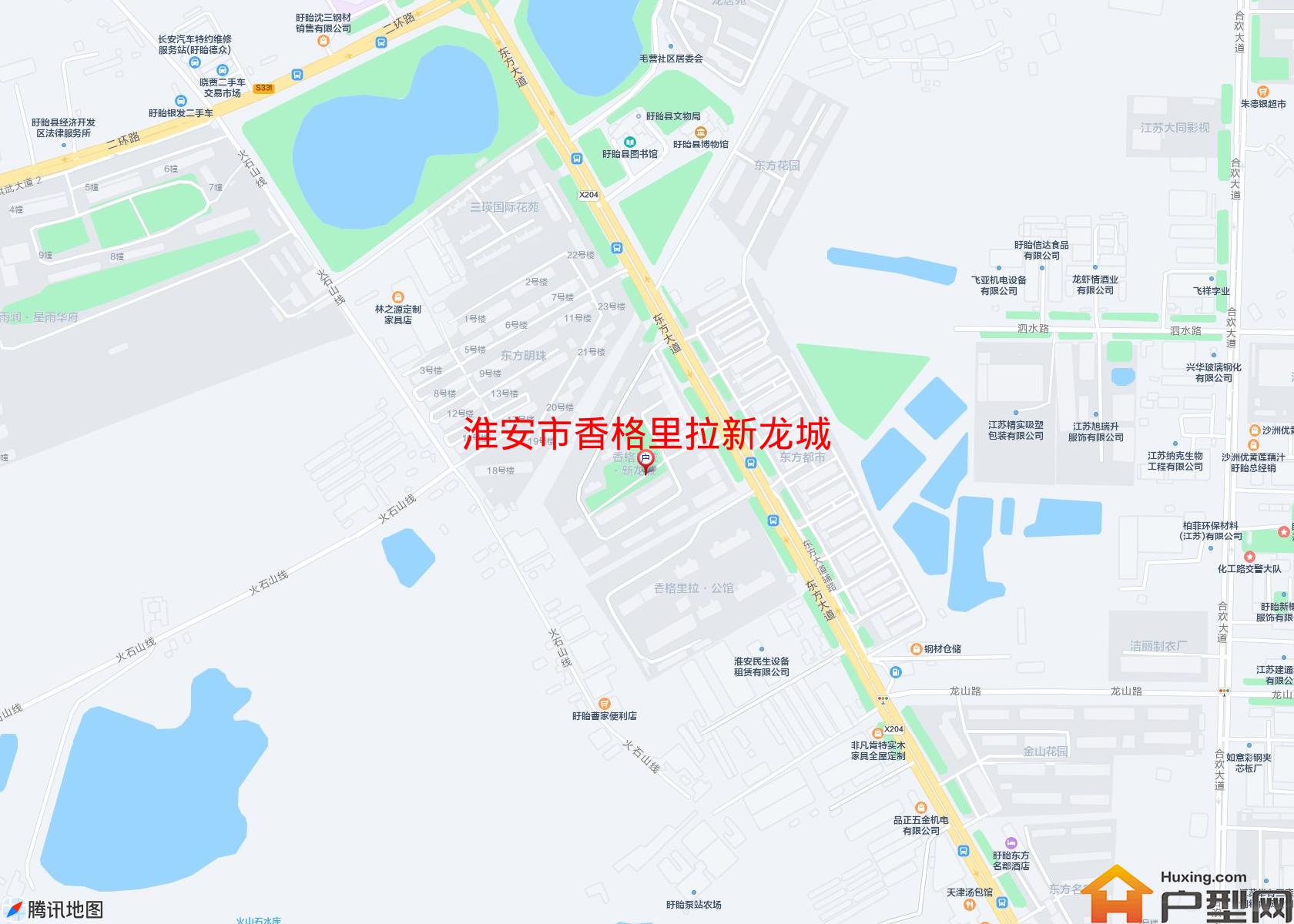 香格里拉新龙城小区 - 户型网
