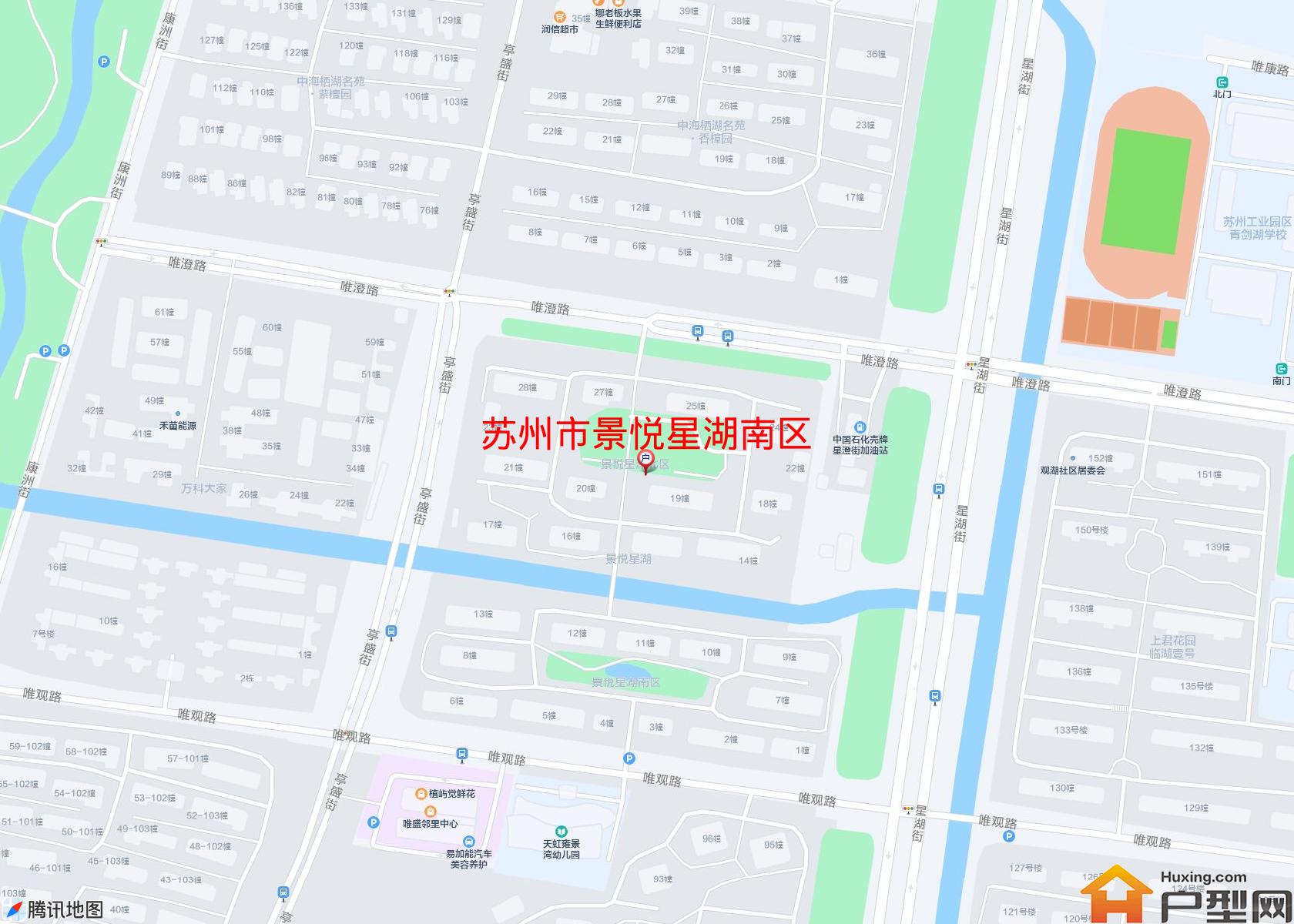 景悦星湖南区小区 - 户型网