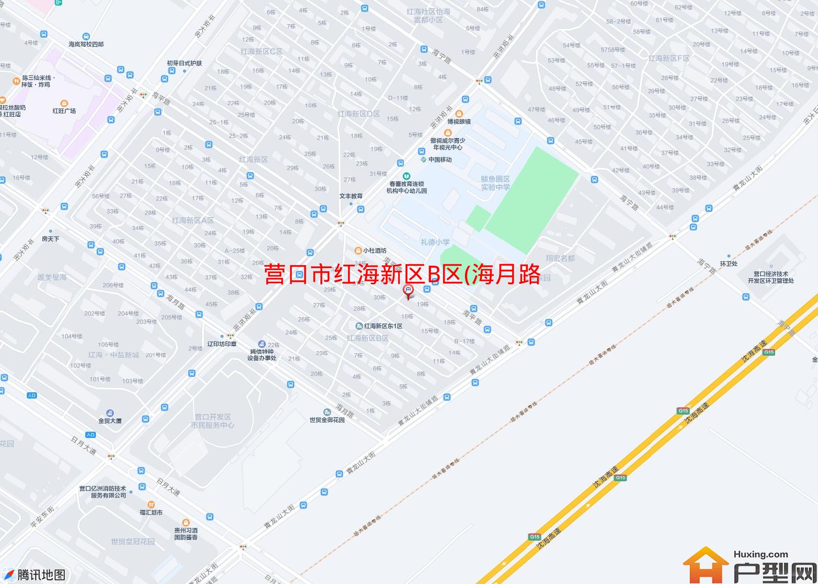 红海新区B区(海月路)小区 - 户型网