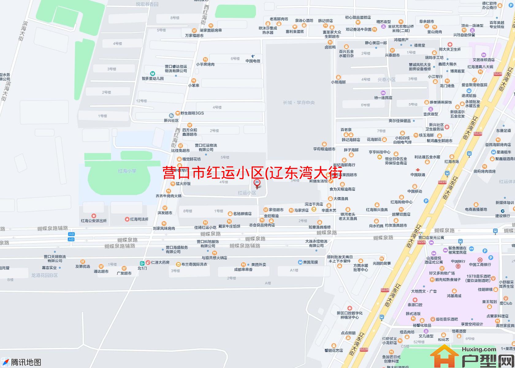 红运小区(辽东湾大街)小区 - 户型网