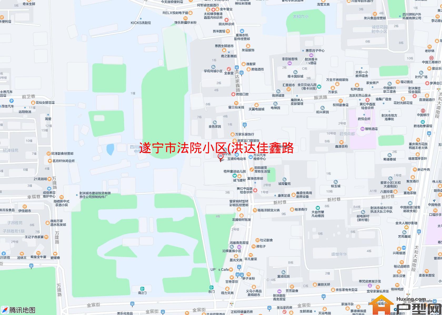 法院小区(洪达佳鑫路)小区 - 户型网