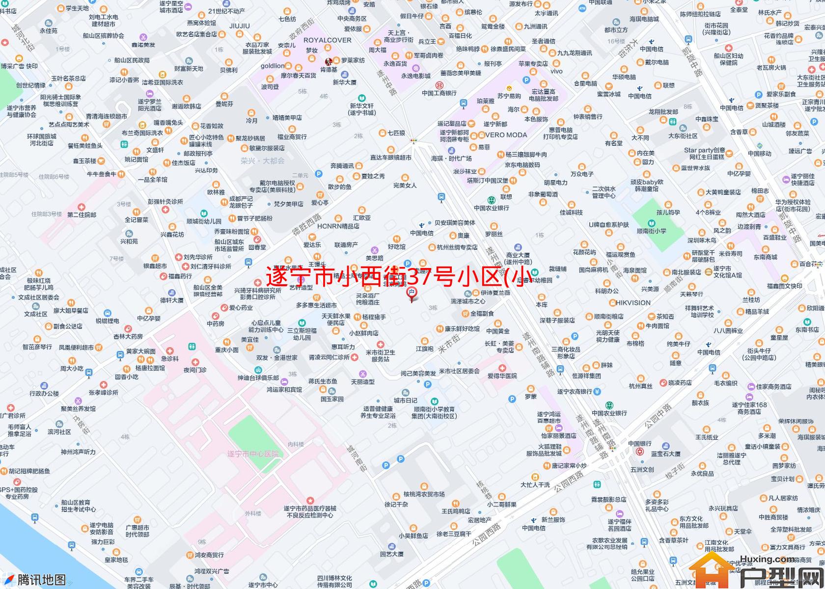 小西街37号小区(小西街)小区 - 户型网