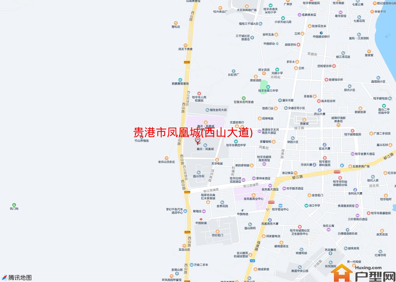 凤凰城(西山大道)小区 - 户型网