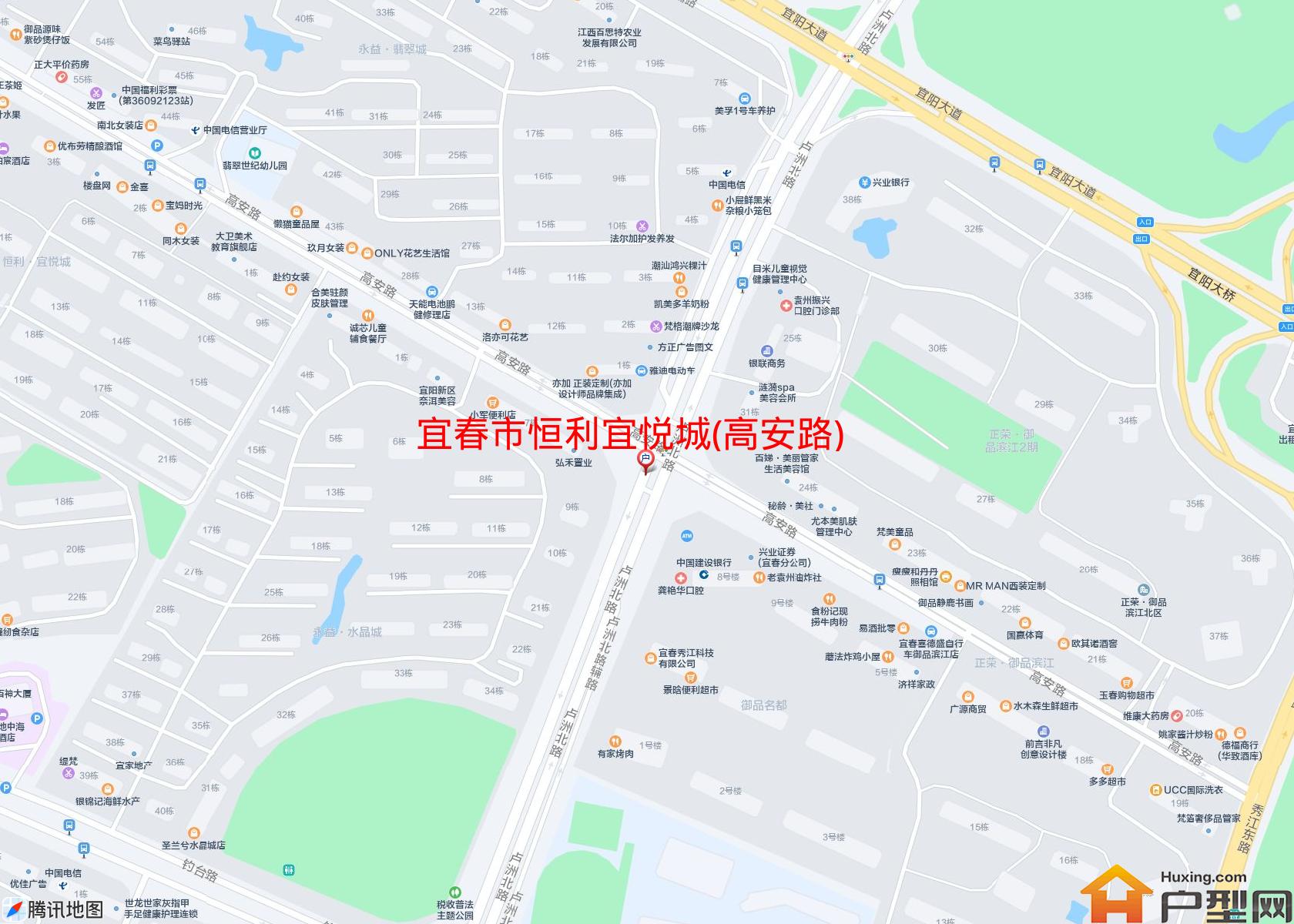 恒利宜悦城(高安路)小区 - 户型网