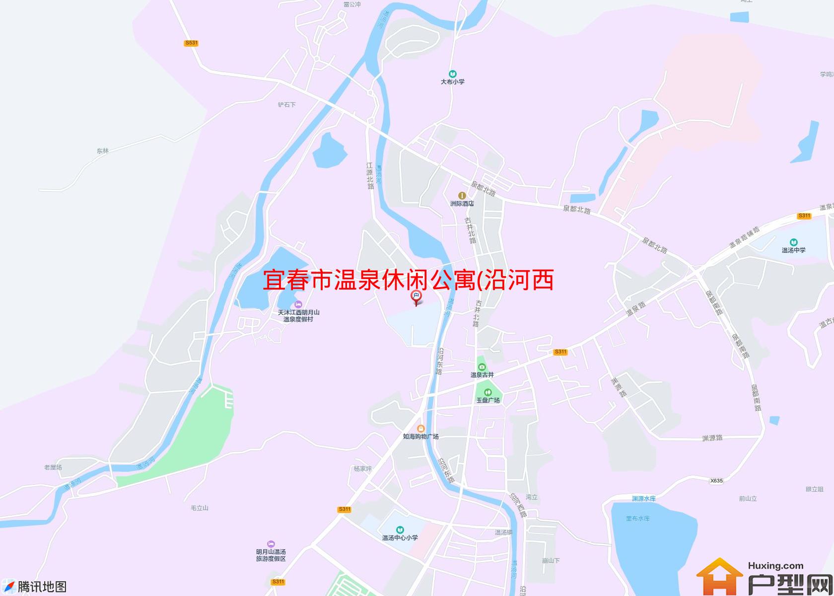 温泉休闲公寓(沿河西路)小区 - 户型网