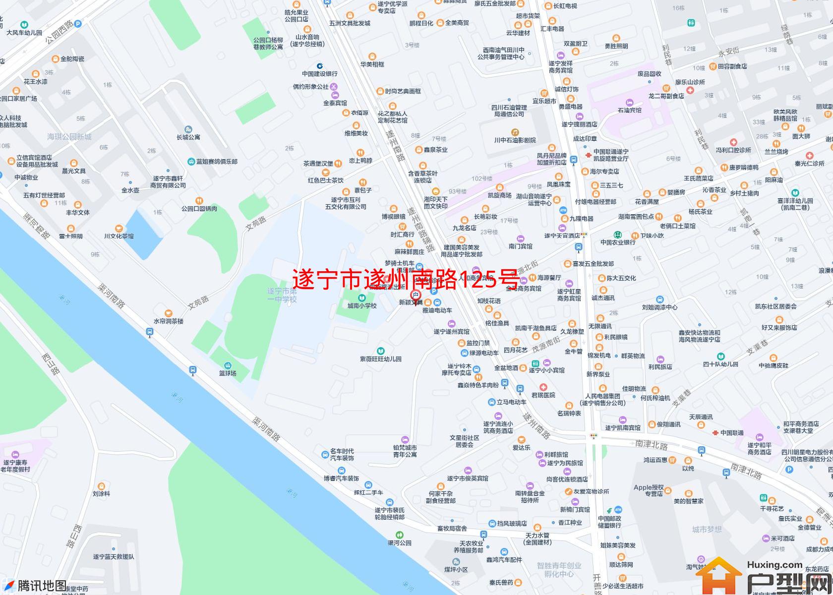 遂州南路125号小区 - 户型网