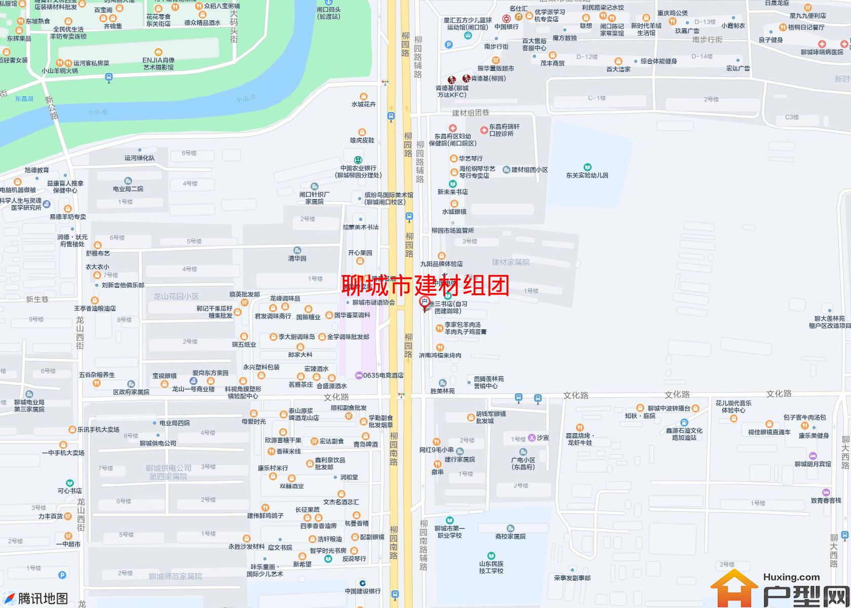 建材组团小区 - 户型网