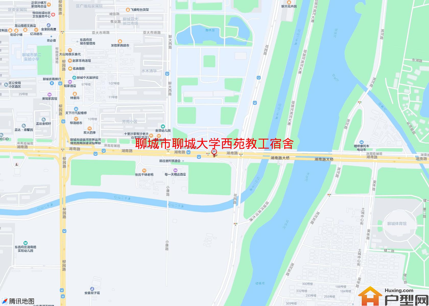 聊城大学西苑教工宿舍小区 - 户型网