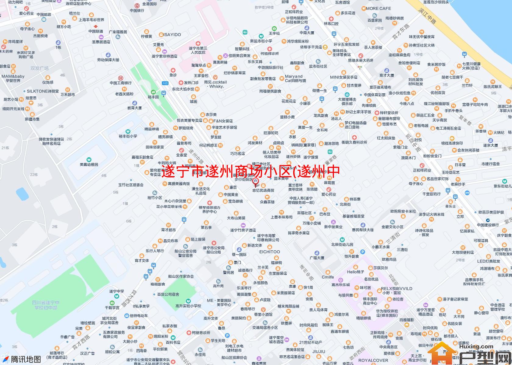 遂州商场小区(遂州中路92号)小区 - 户型网