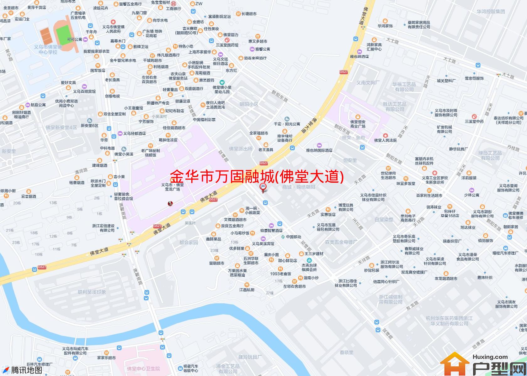 万固融城(佛堂大道)小区 - 户型网