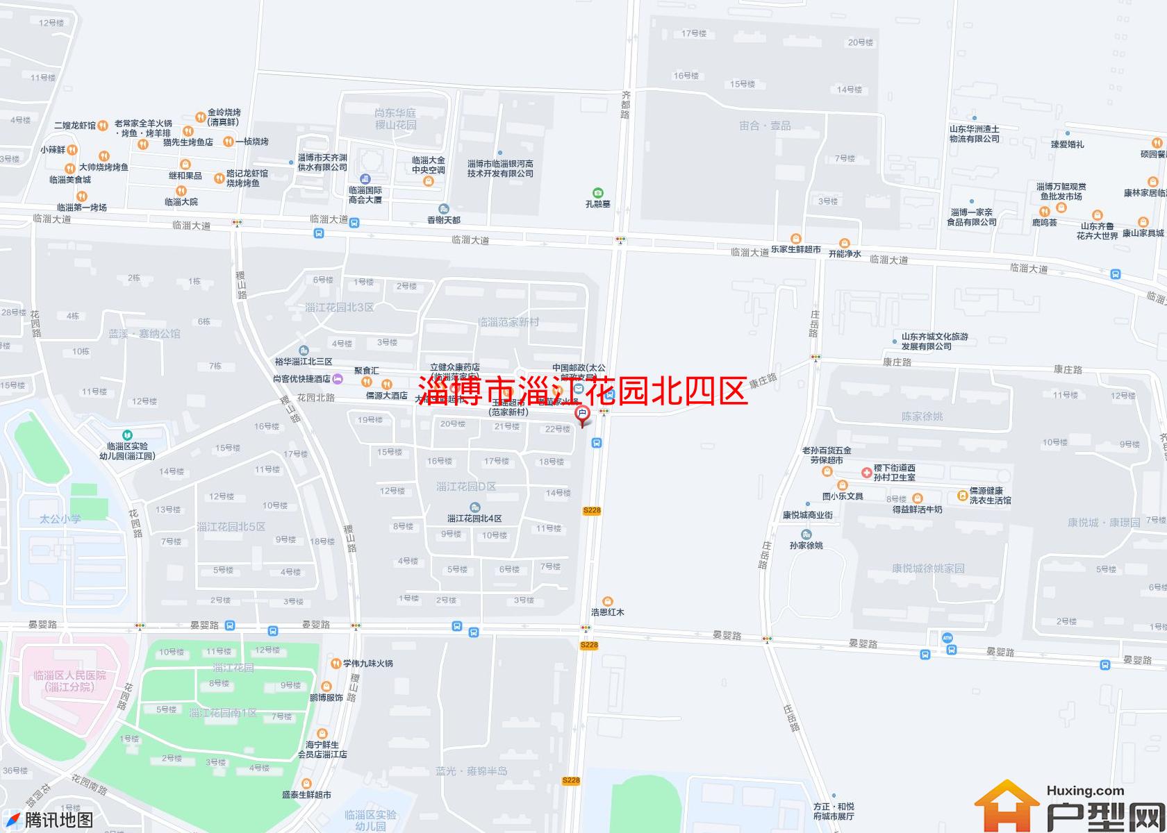 淄江花园北四区小区 - 户型网