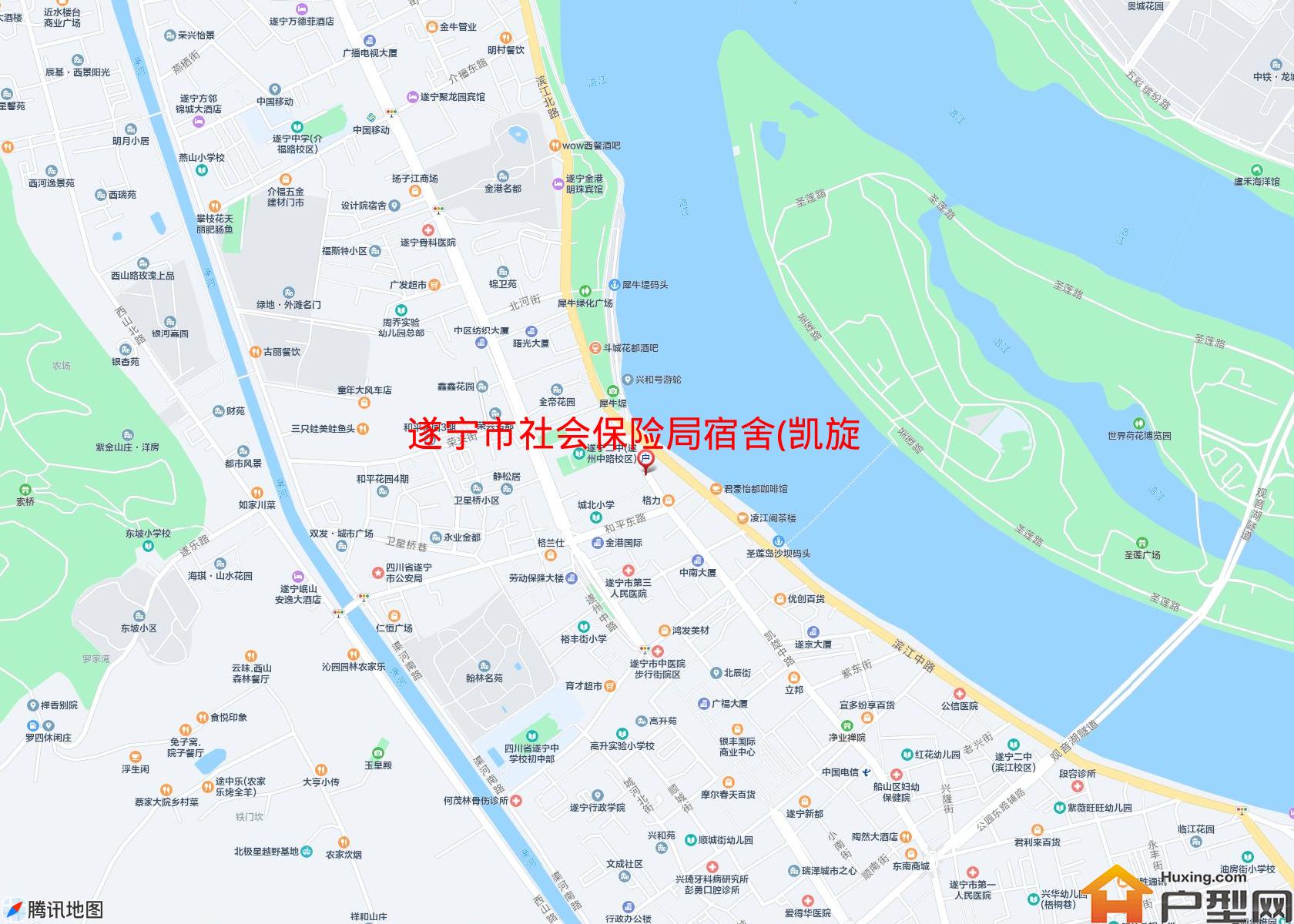 社会保险局宿舍(凯旋上路164号)小区 - 户型网