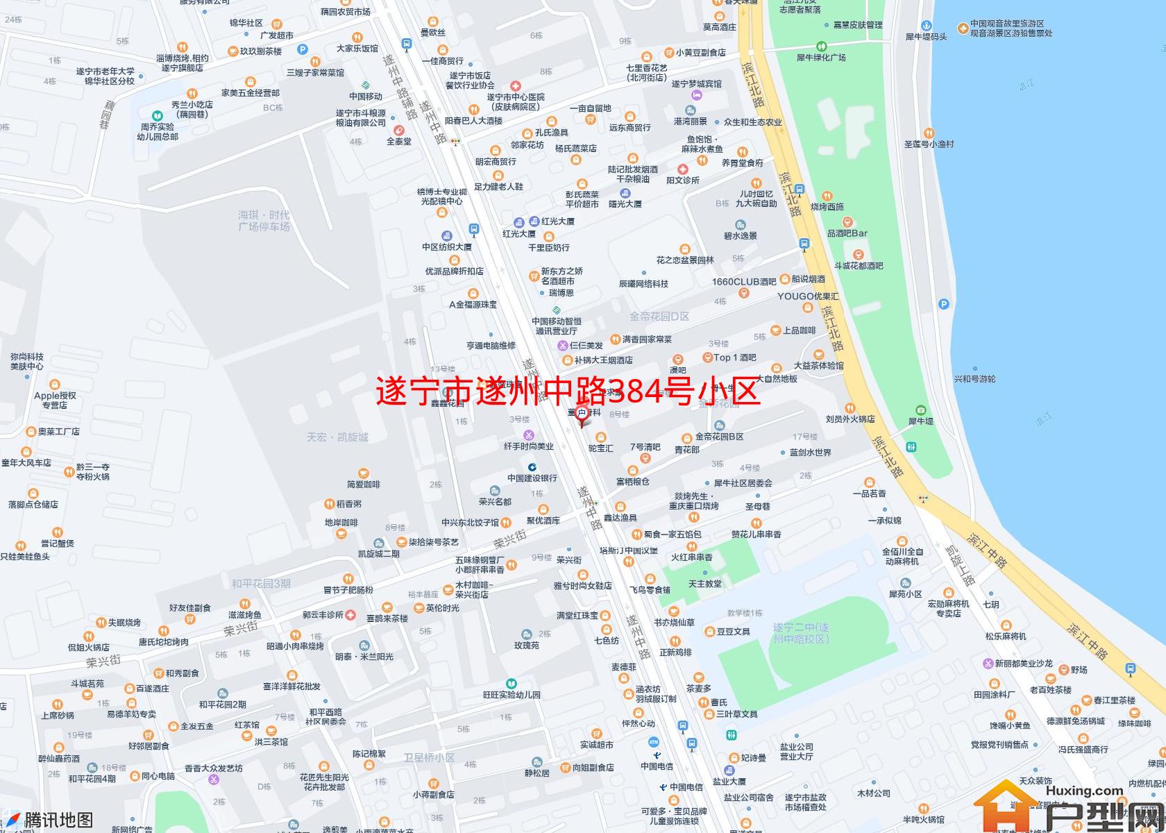 遂州中路384号小区(遂州中路384号)小区 - 户型网