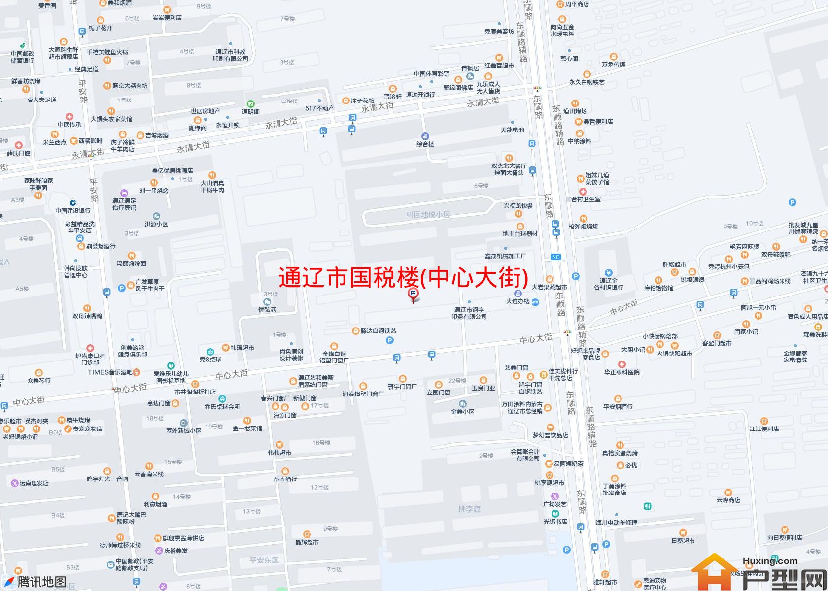 国税楼(中心大街)小区 - 户型网