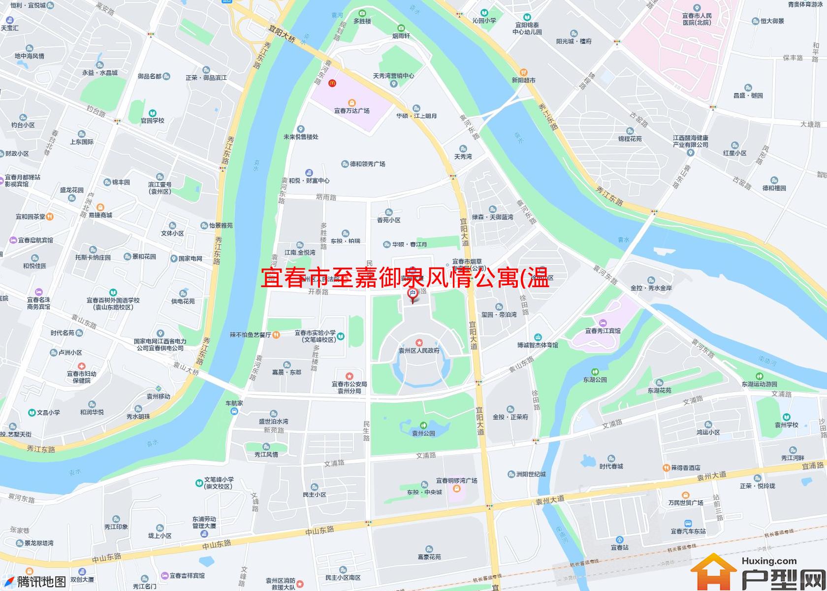 至嘉御泉风情公寓(温泉路)小区 - 户型网