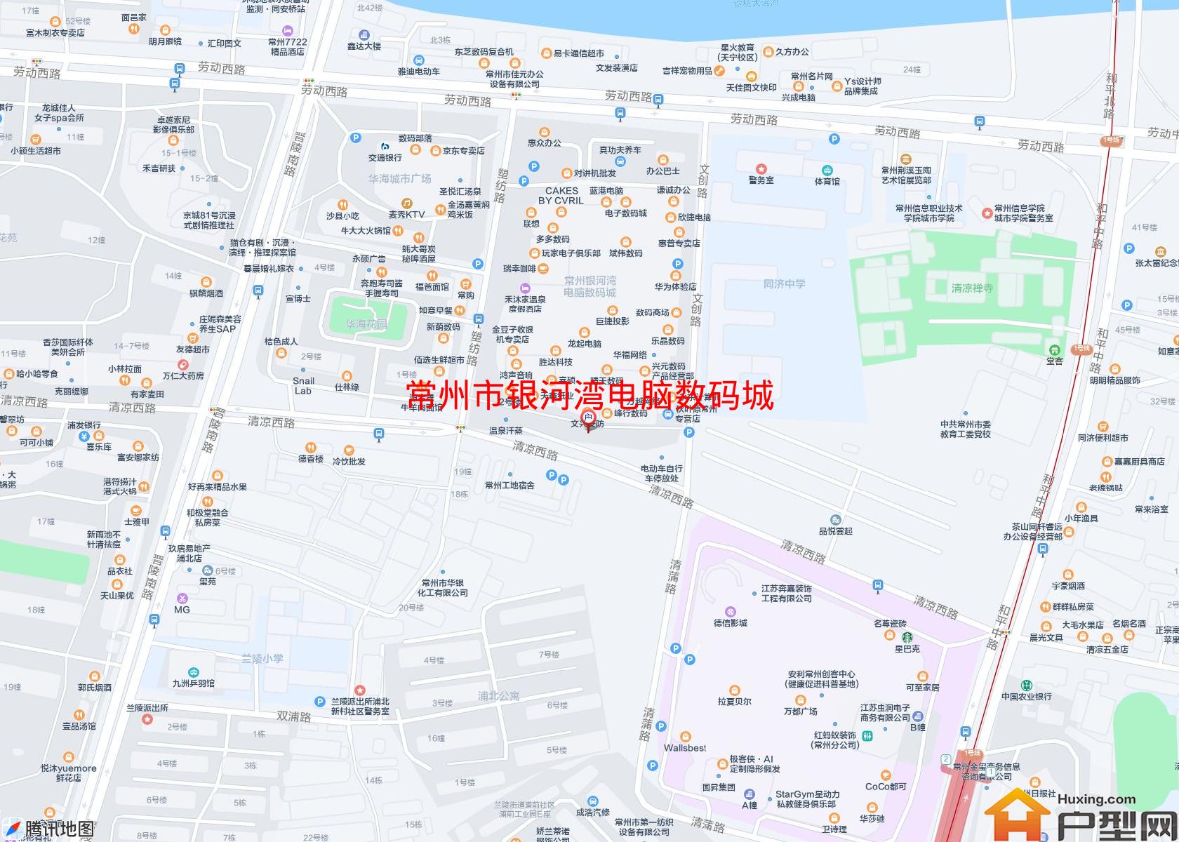 银河湾电脑数码城小区 - 户型网