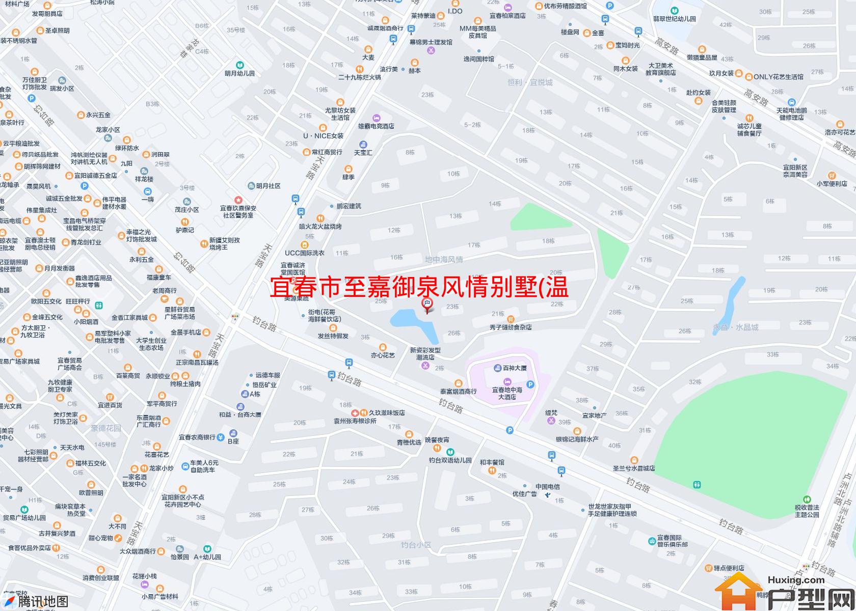 至嘉御泉风情别墅(温泉路)小区 - 户型网