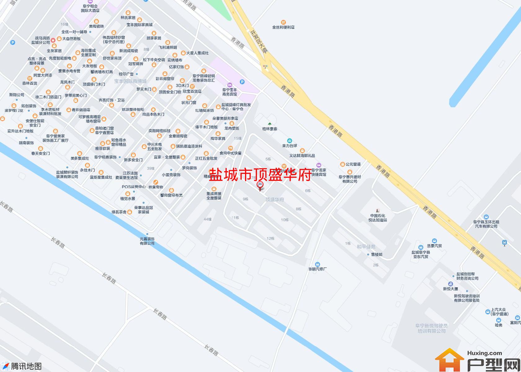 顶盛华府小区 - 户型网