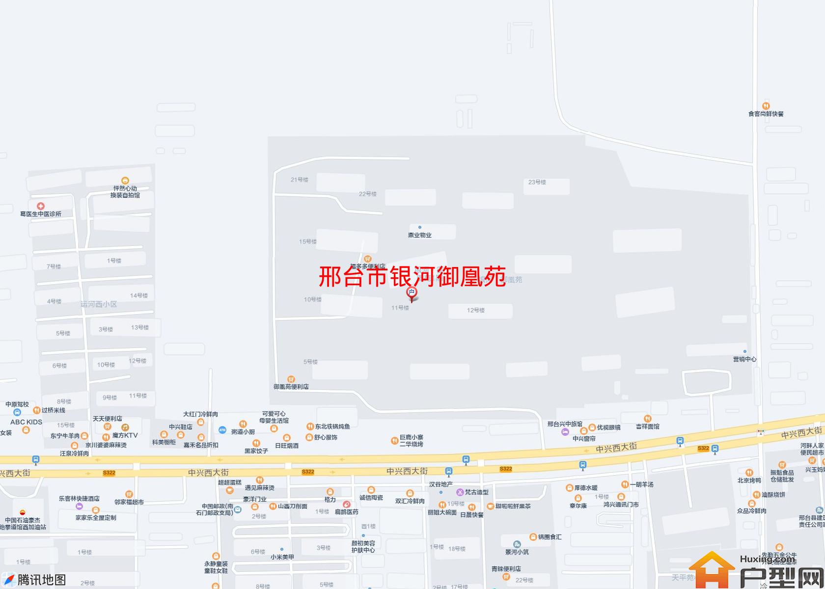银河御凰苑小区 - 户型网