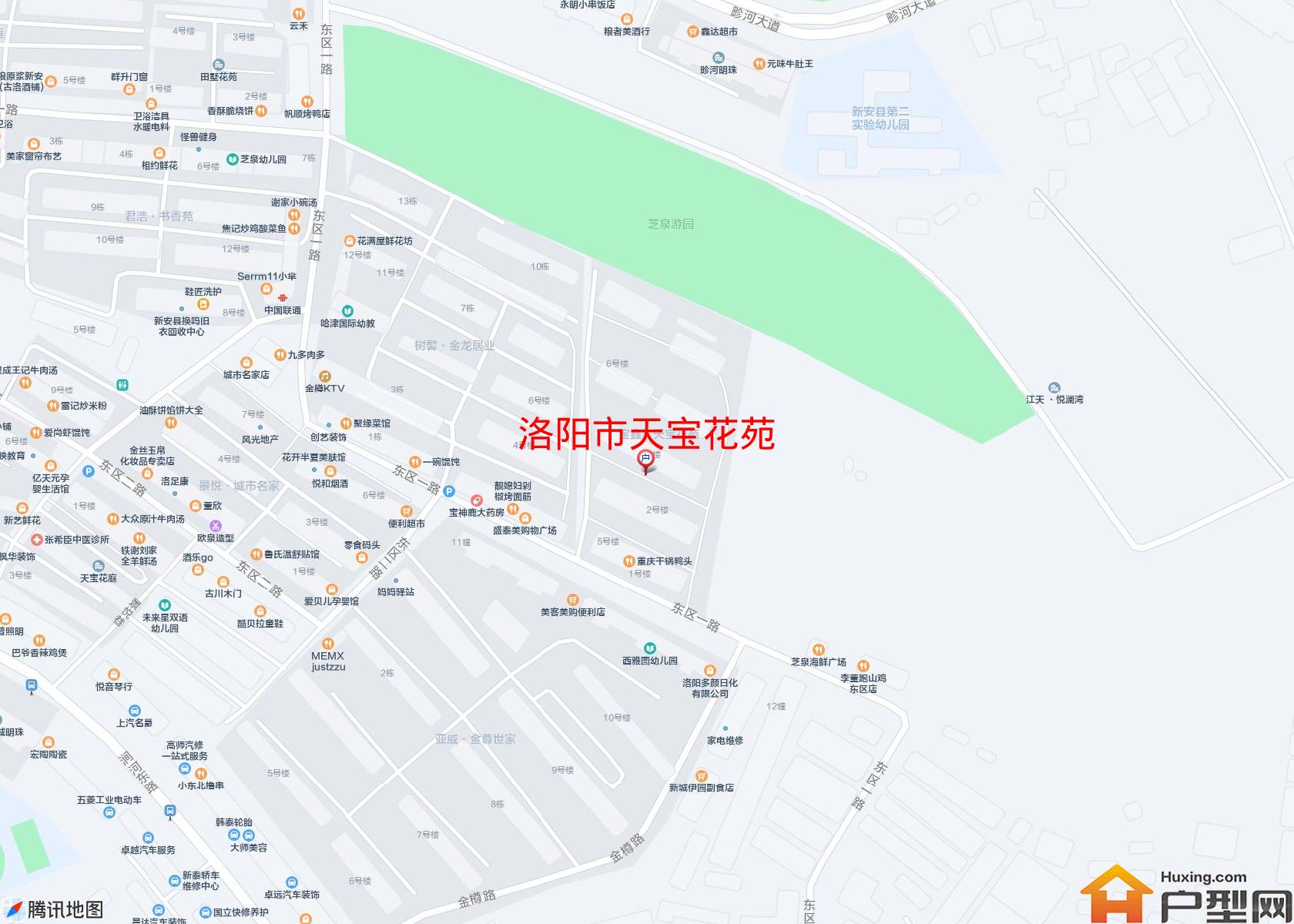 天宝花苑小区 - 户型网